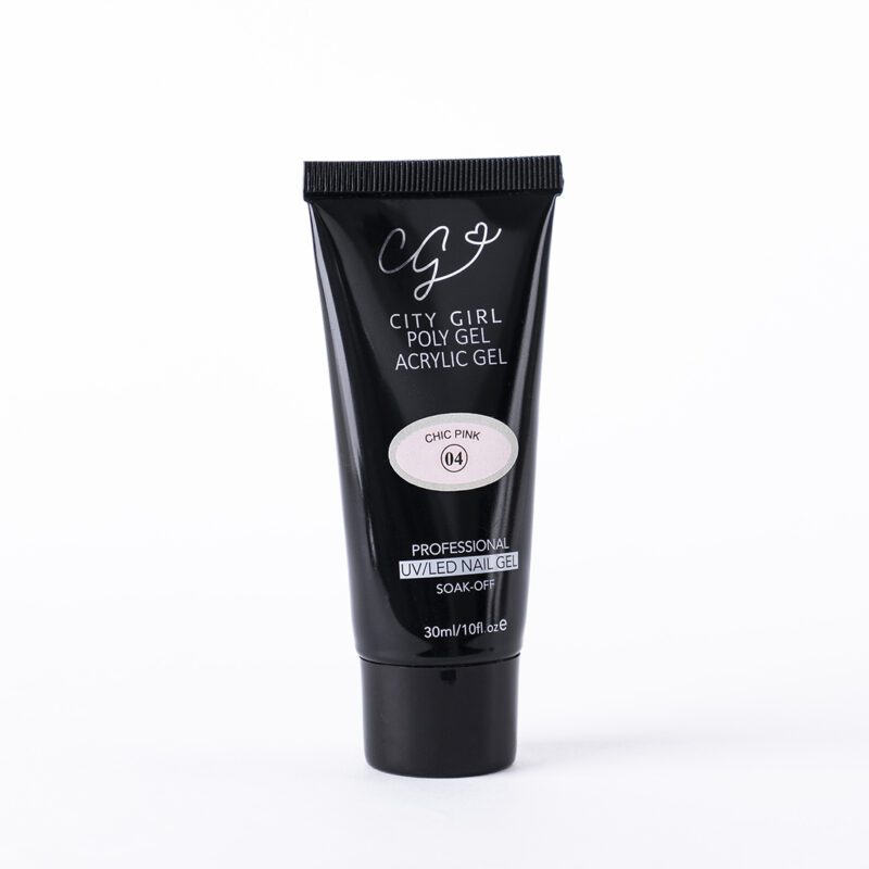 POLYGEL 30ML CITY GIRL - #04 CHIC PINK