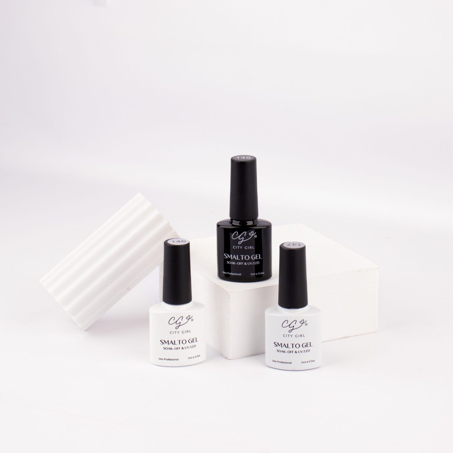 ESMALTE SEMI 7ML CITY GIRL CAJA X 12 DEL 145 AL 147