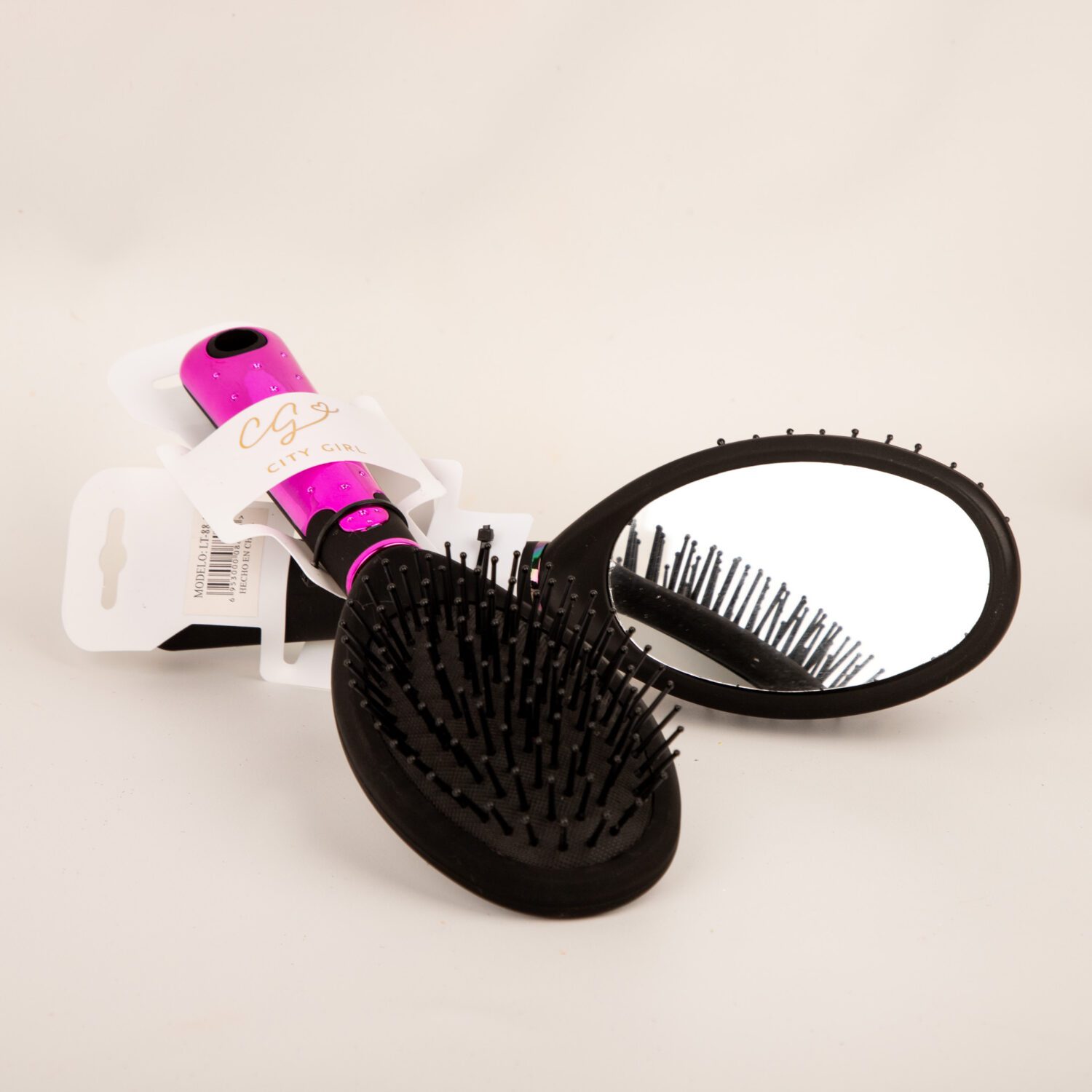CEPILLO OVALADO NEGRO CITY GIRL