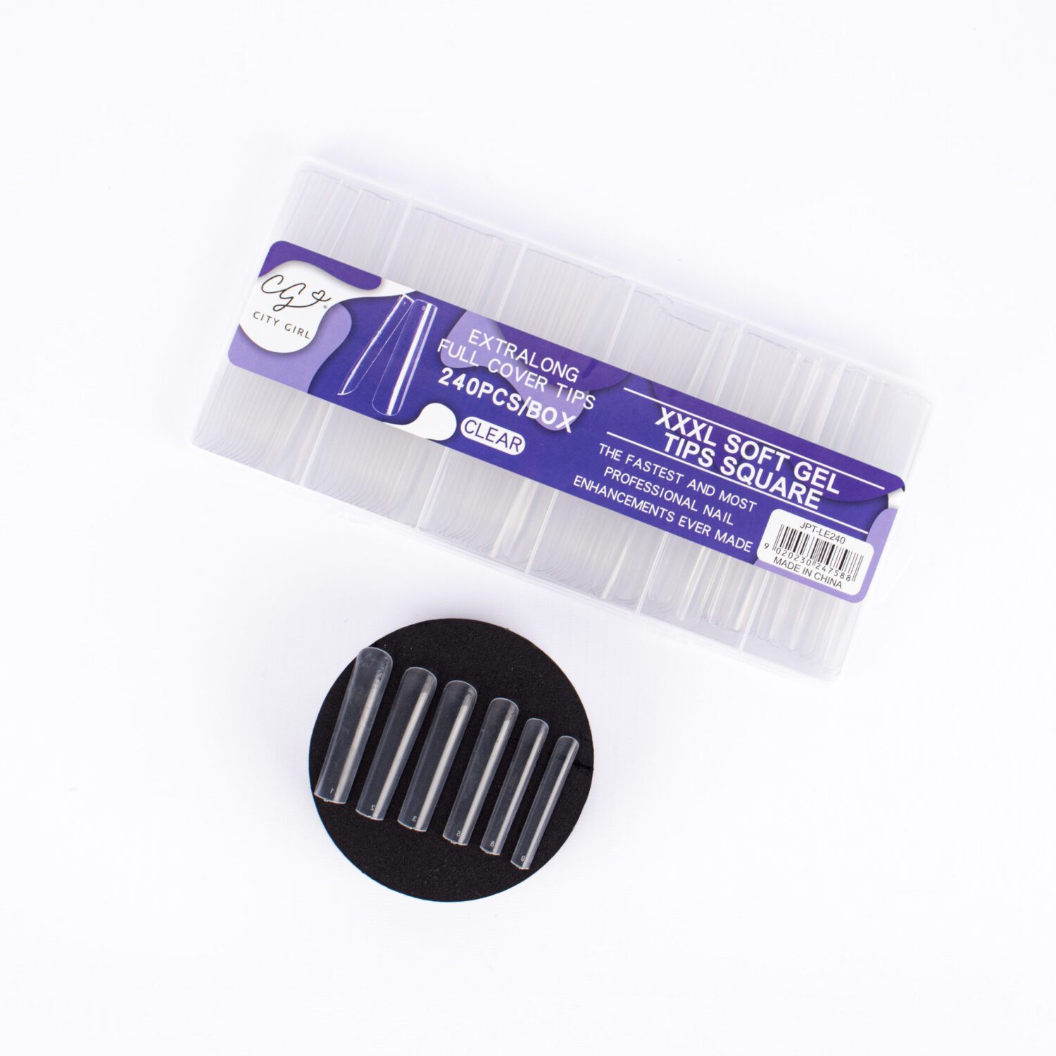 TIPS SOFT GEL 240PCS CITY GIRL