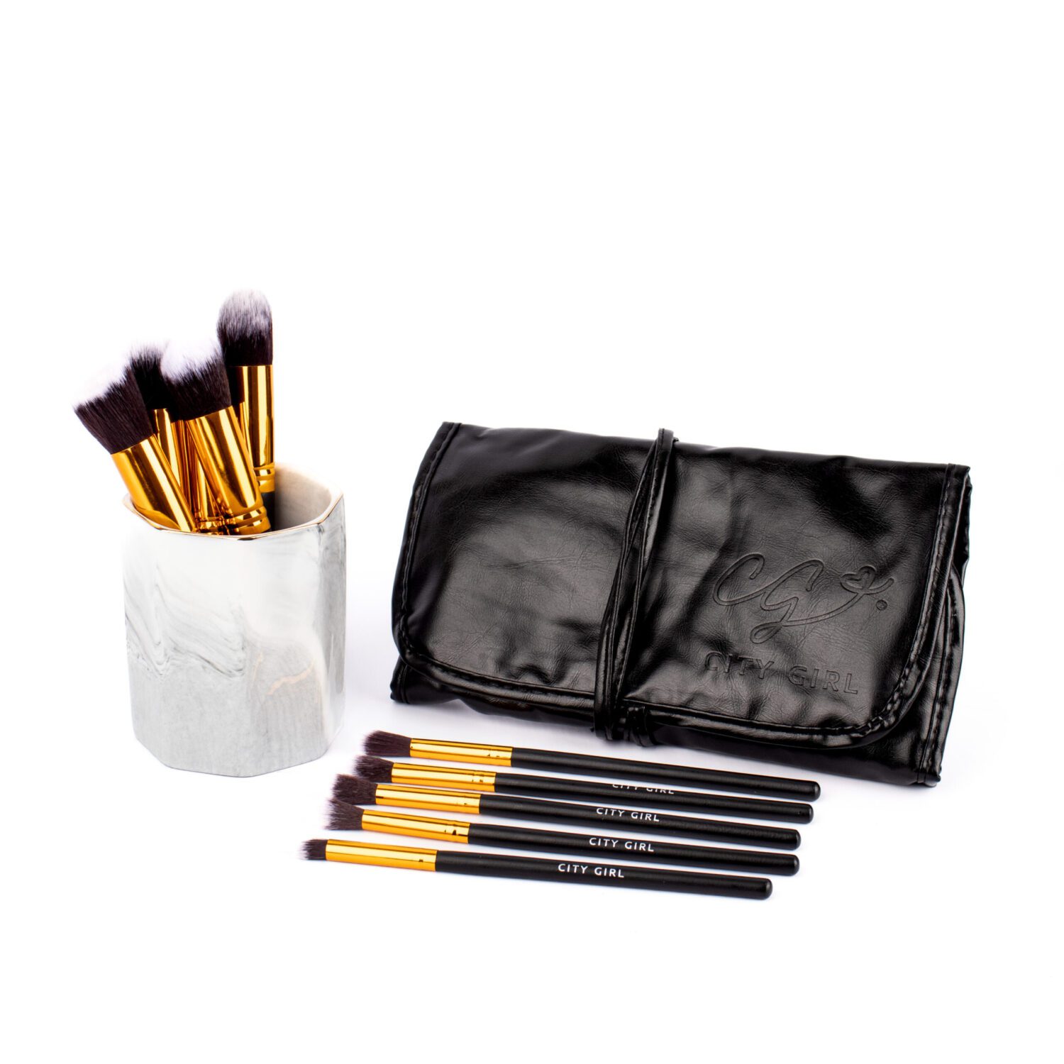 BROCHAS KABUKI 10PCS CITY GIRL