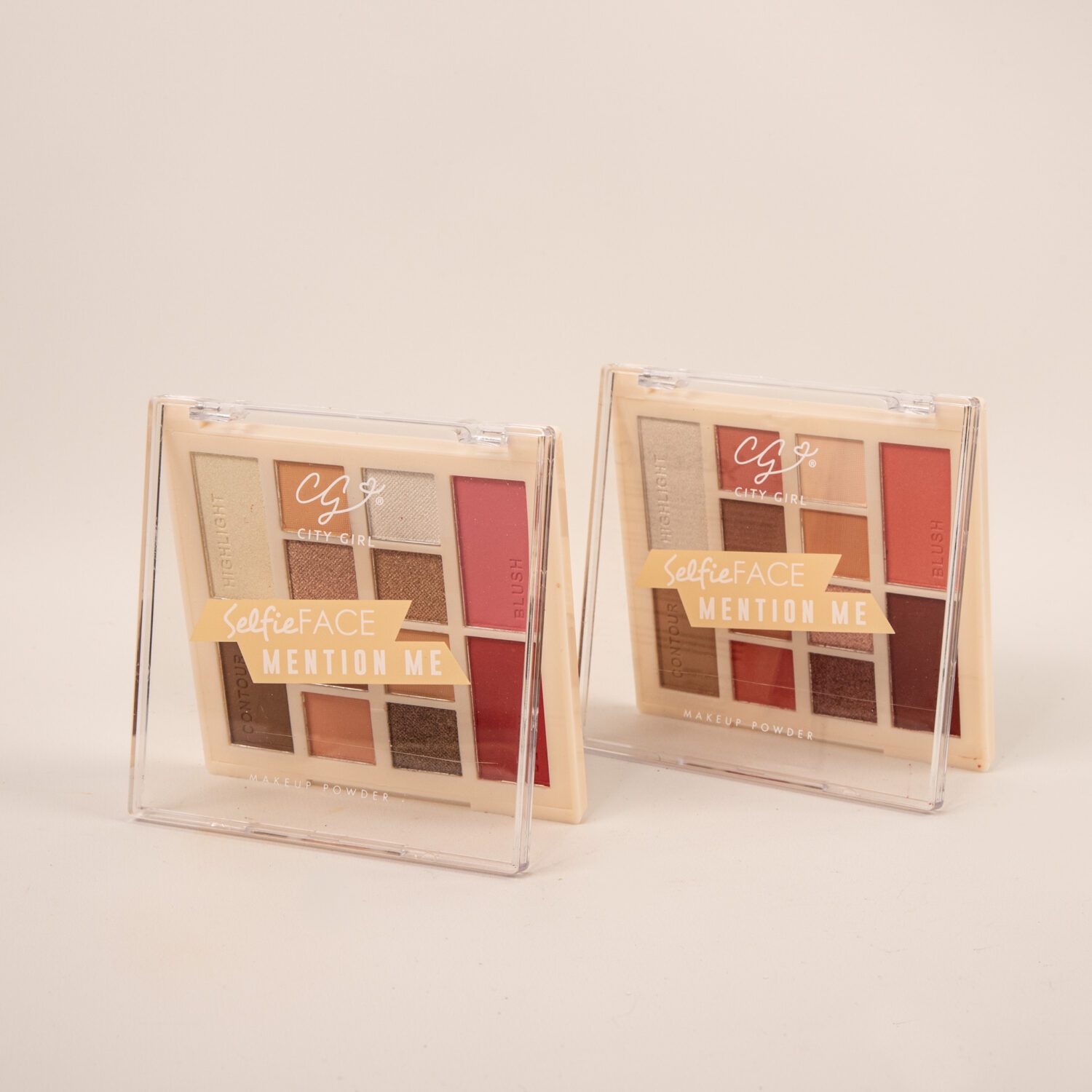 PALETA DE SOMBRAS CON RUBOR Y CONTORNO CITY GIRL