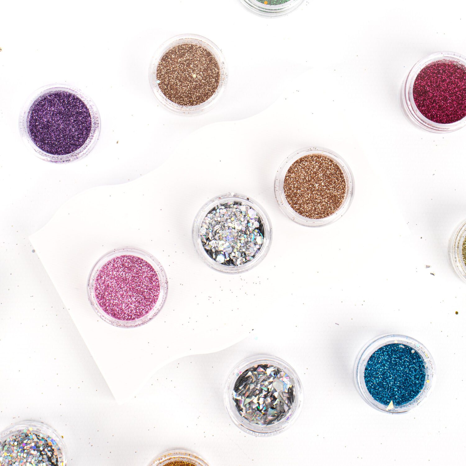 SET GLITTER 12PCS - CITY GIRL