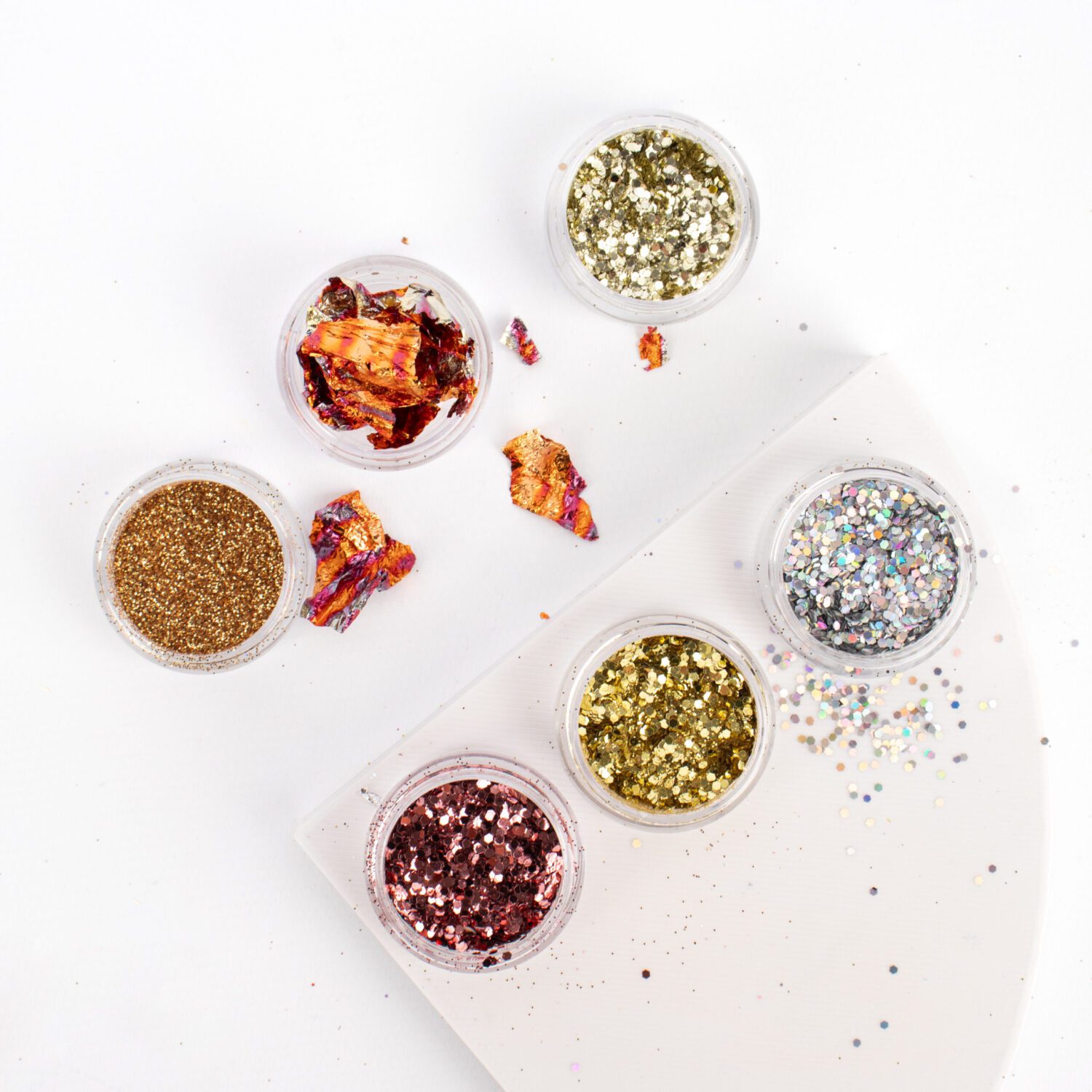 DECO GLITTER 12PCS - CITY GIRL