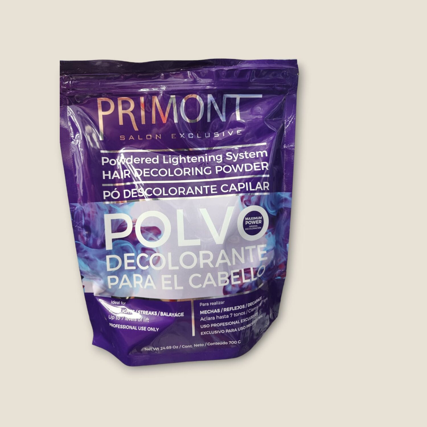 Polvo Decolorante Para El Cabello 700G- Primont