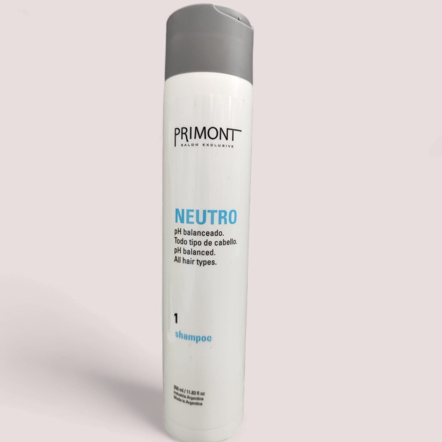 Shampoo Neutro PH Balanceado Para Todo Tipo De Cabello 350ML- Primont