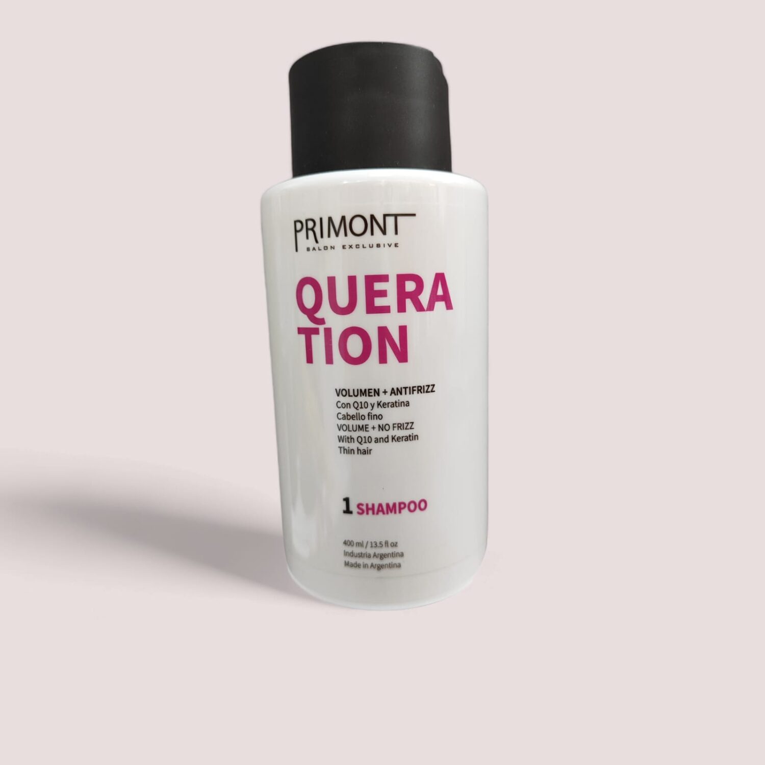 Shampoo Queration Volumen + Antifrizz 400ml- Primont