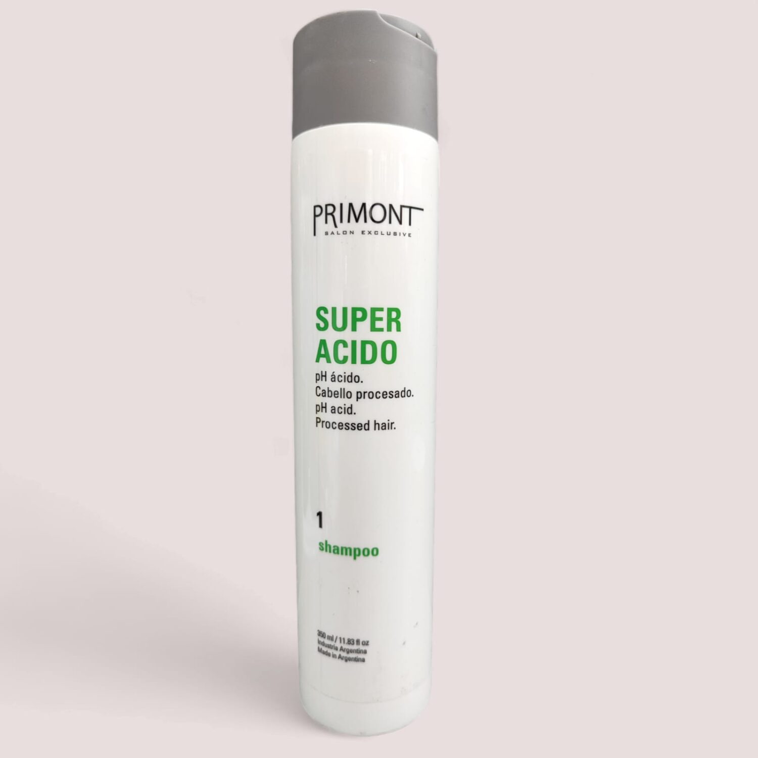 Shampoo Super Acido Para Cabello Procesado 350ml- Primont