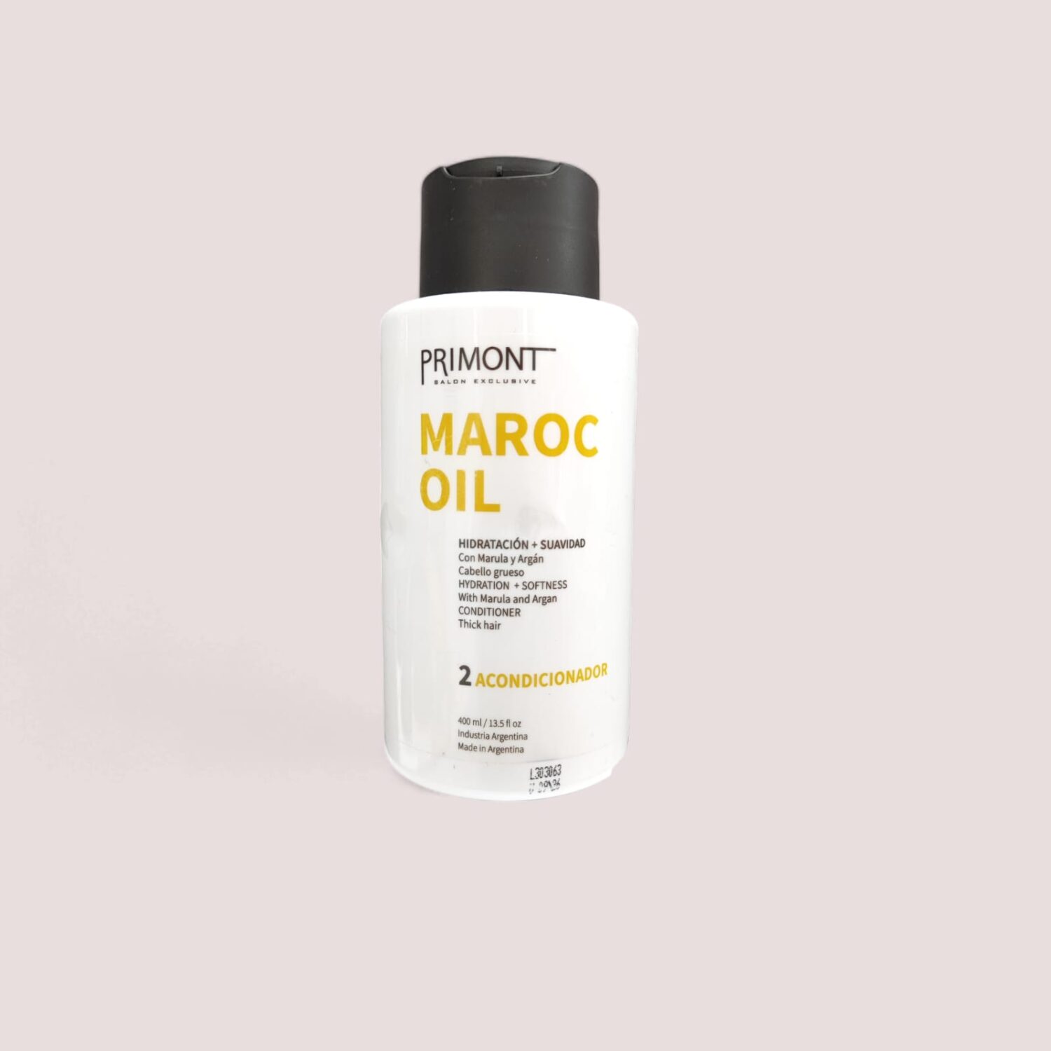 Acondicionador Maroc Oil Hidratacion +Suavidad 400ML- Primont