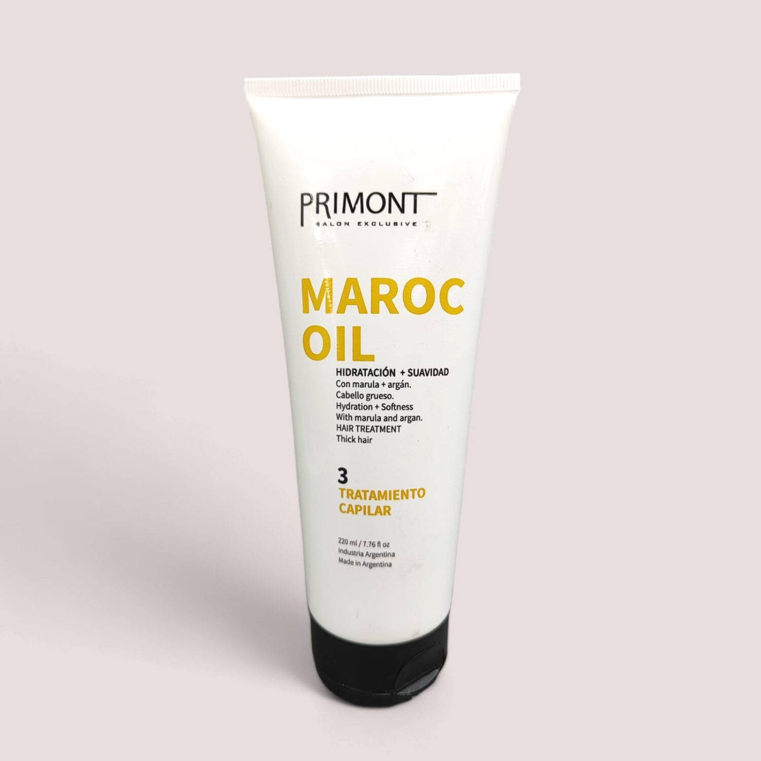 Tratamiento Capilar Maroc Oil Pomo Hidratacion + Suavidad 220ML- Primont