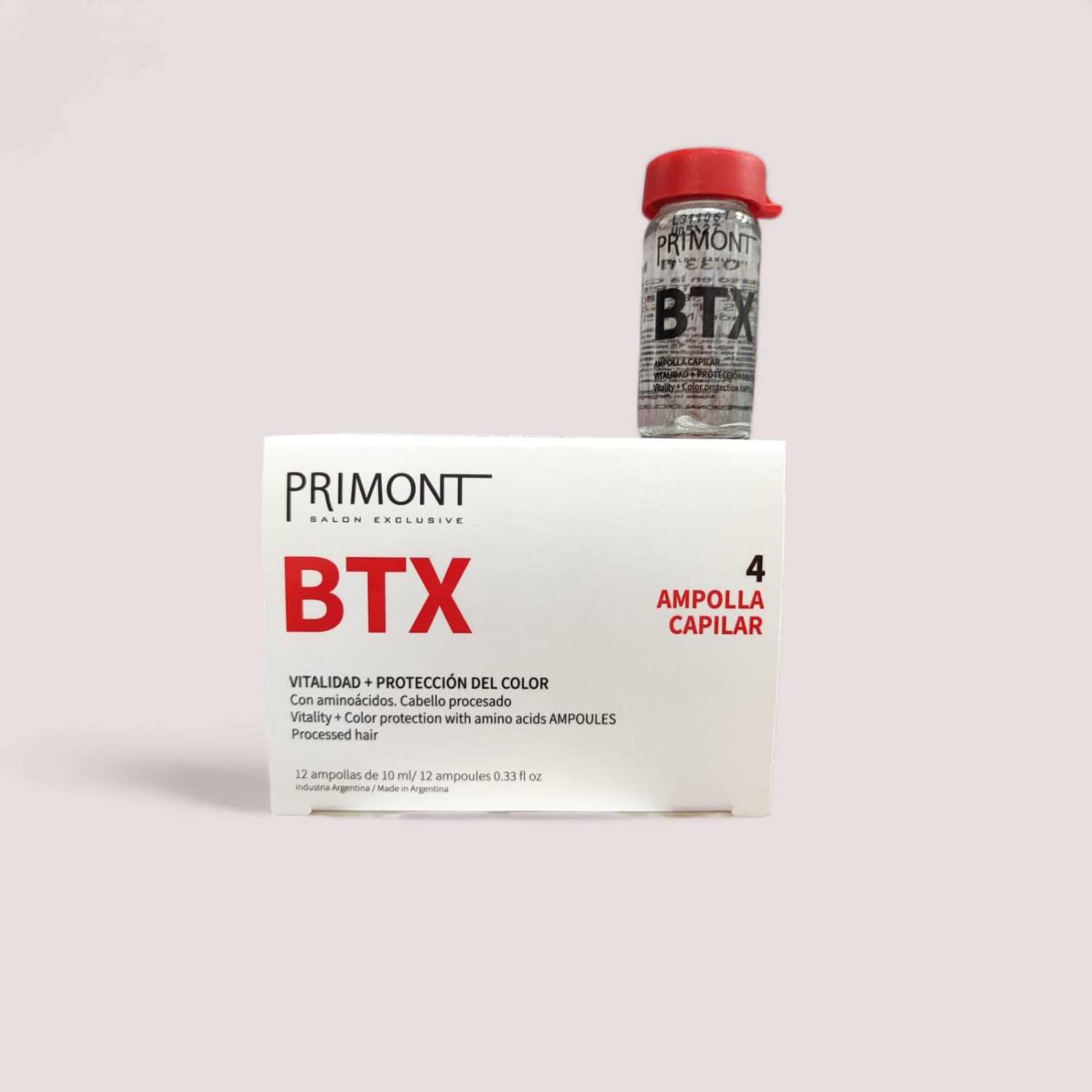 Ampolla Capilar BTX 10GR- Primont