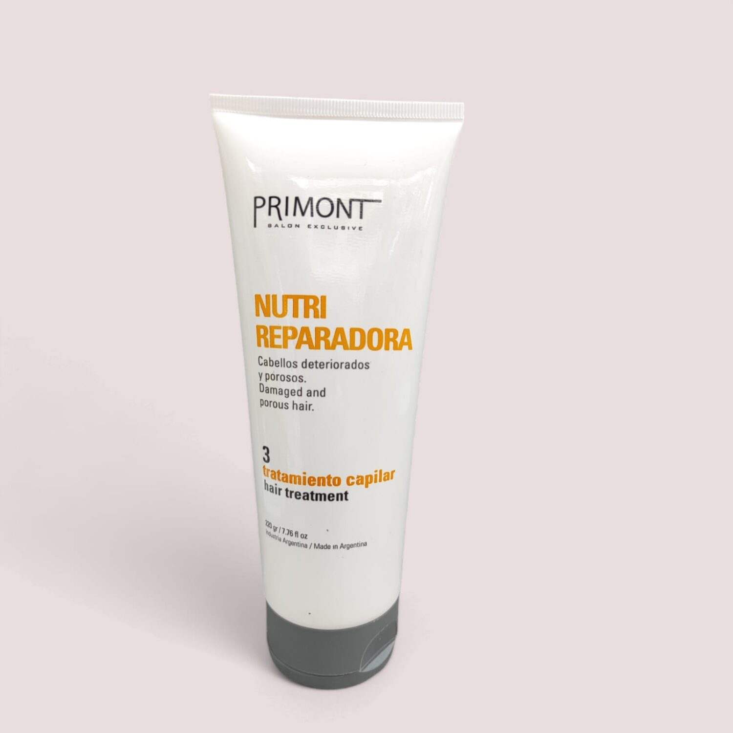 Tratamiento Capilar Nutri  Reparadora Pomo Cabellos Deteriorados Y Porosos 220GR- Primont