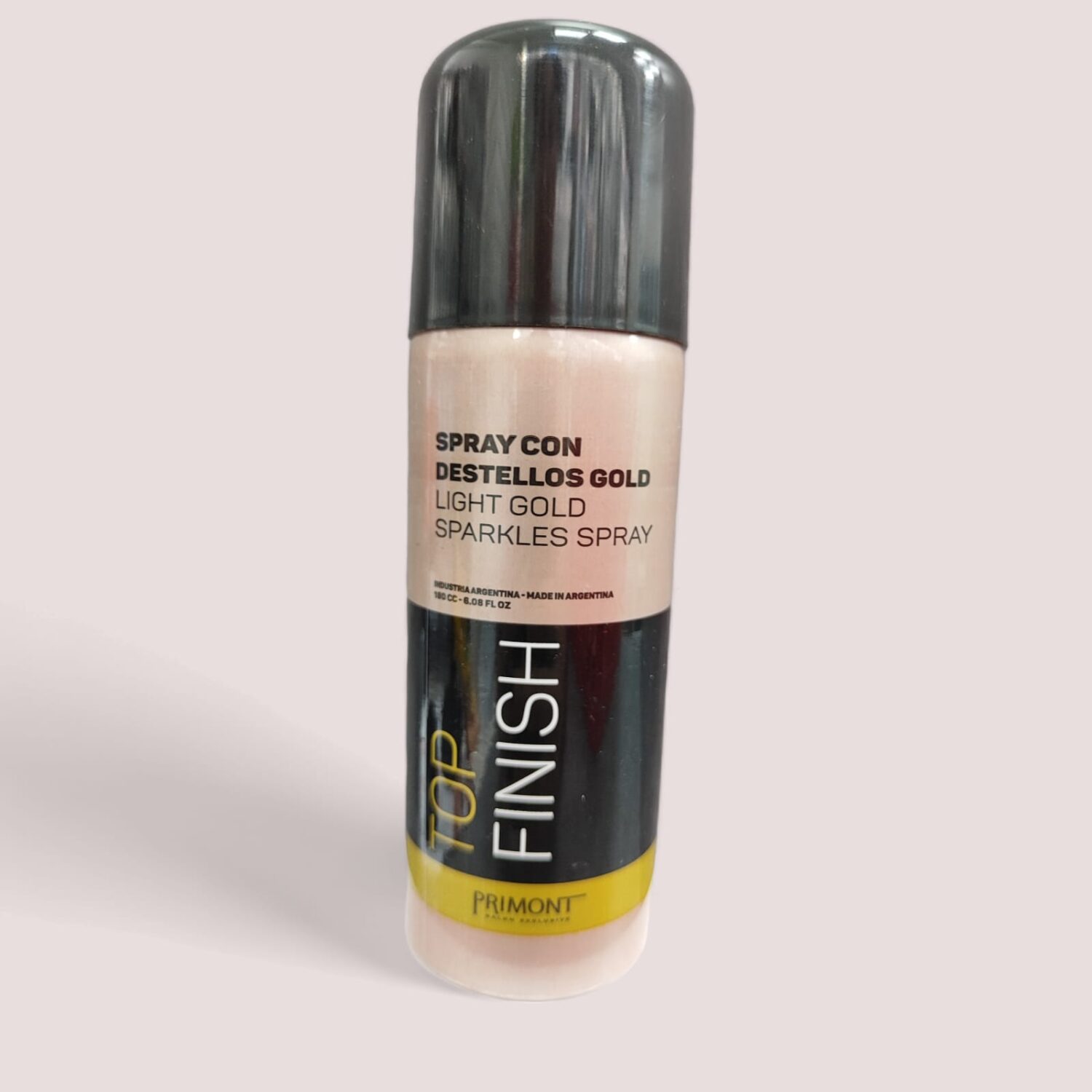 Spray Con Destellos Gold Brillo Oro Top Finish 180cc- Primont