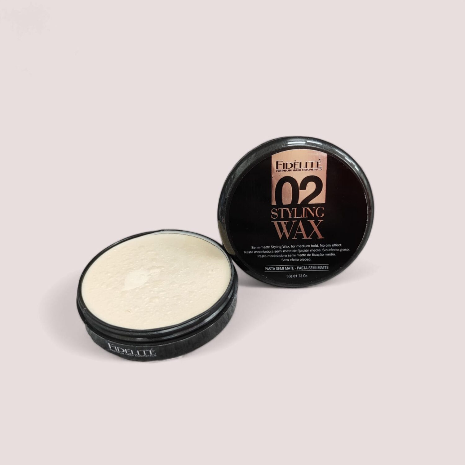 Cera Semimatte 02 Styling Wax 50gr - Fidelite