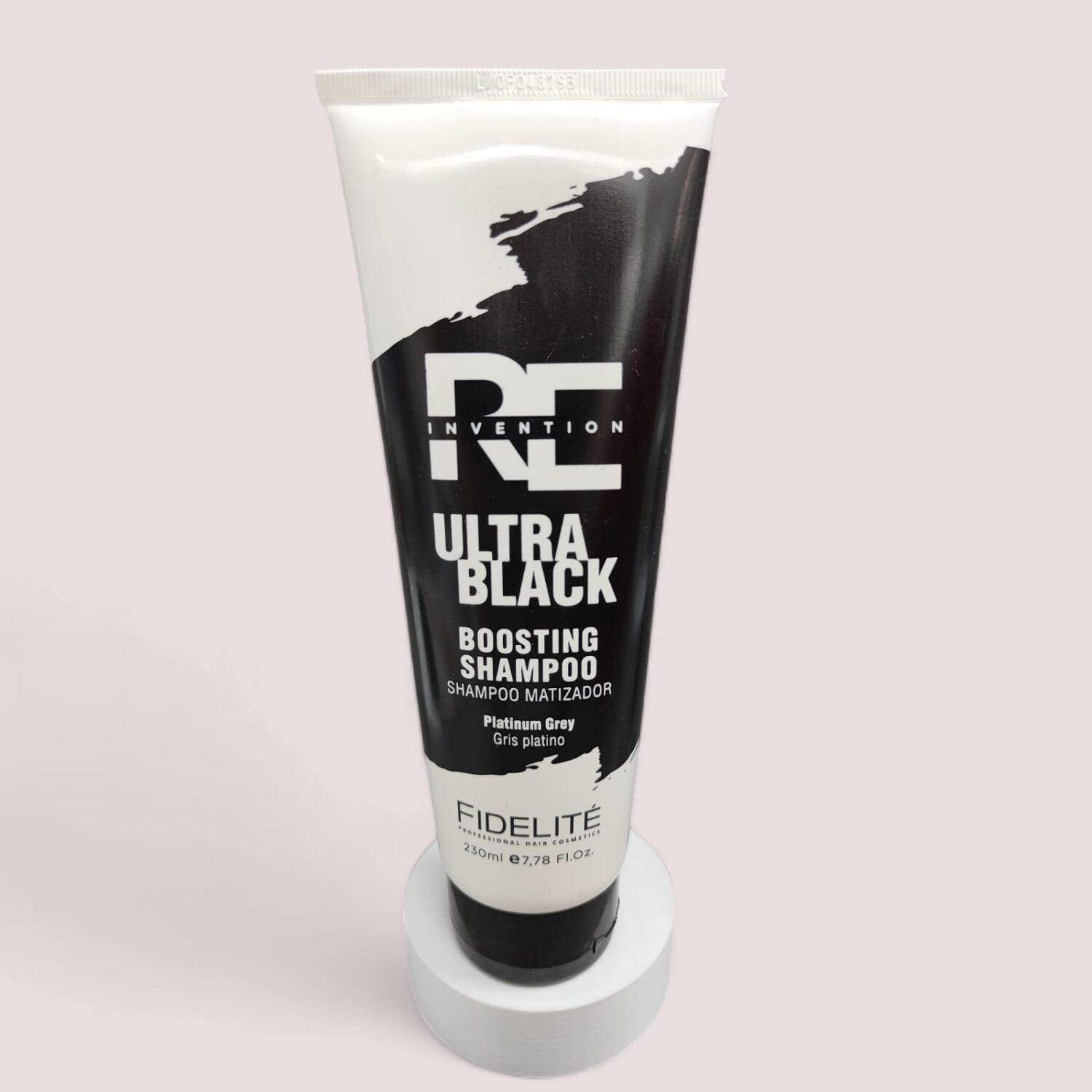 SHAMPOO ULTRA BLACK GRIS PLATINO 230ML - FIDELITE