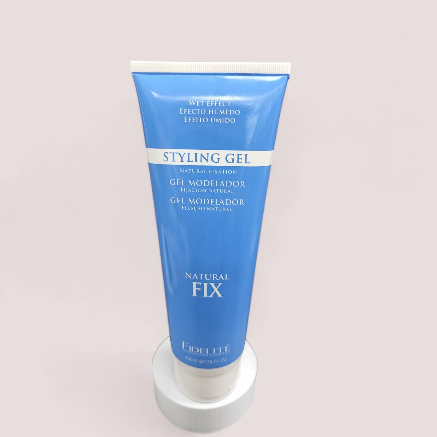 GEL EFECTO HUMEDO FIJACION NATURAL 230ML - FIDELITE