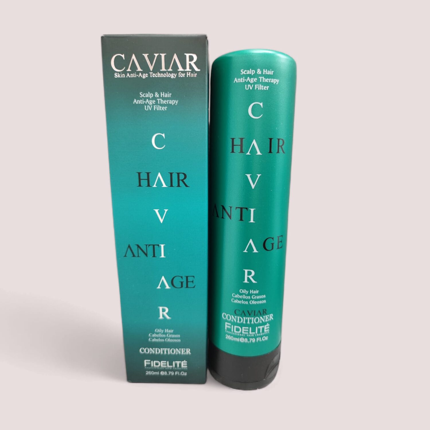 ACONDICIONADOR CABELLOS GRASOS CAVIAR 260ML - FIDELITE