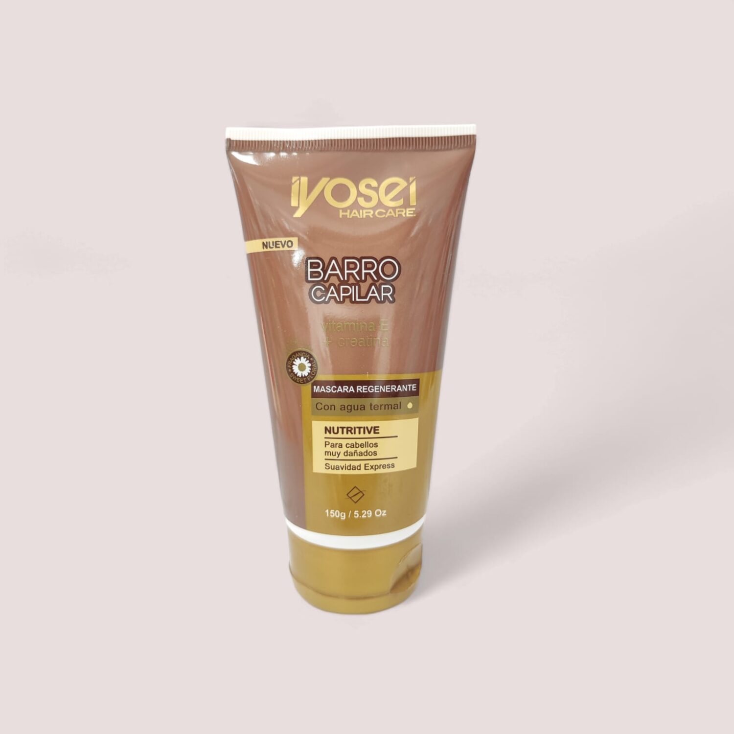 Barro Capilar Con Agua Termal Para Cabello Muy Danado 150g- Iyosei