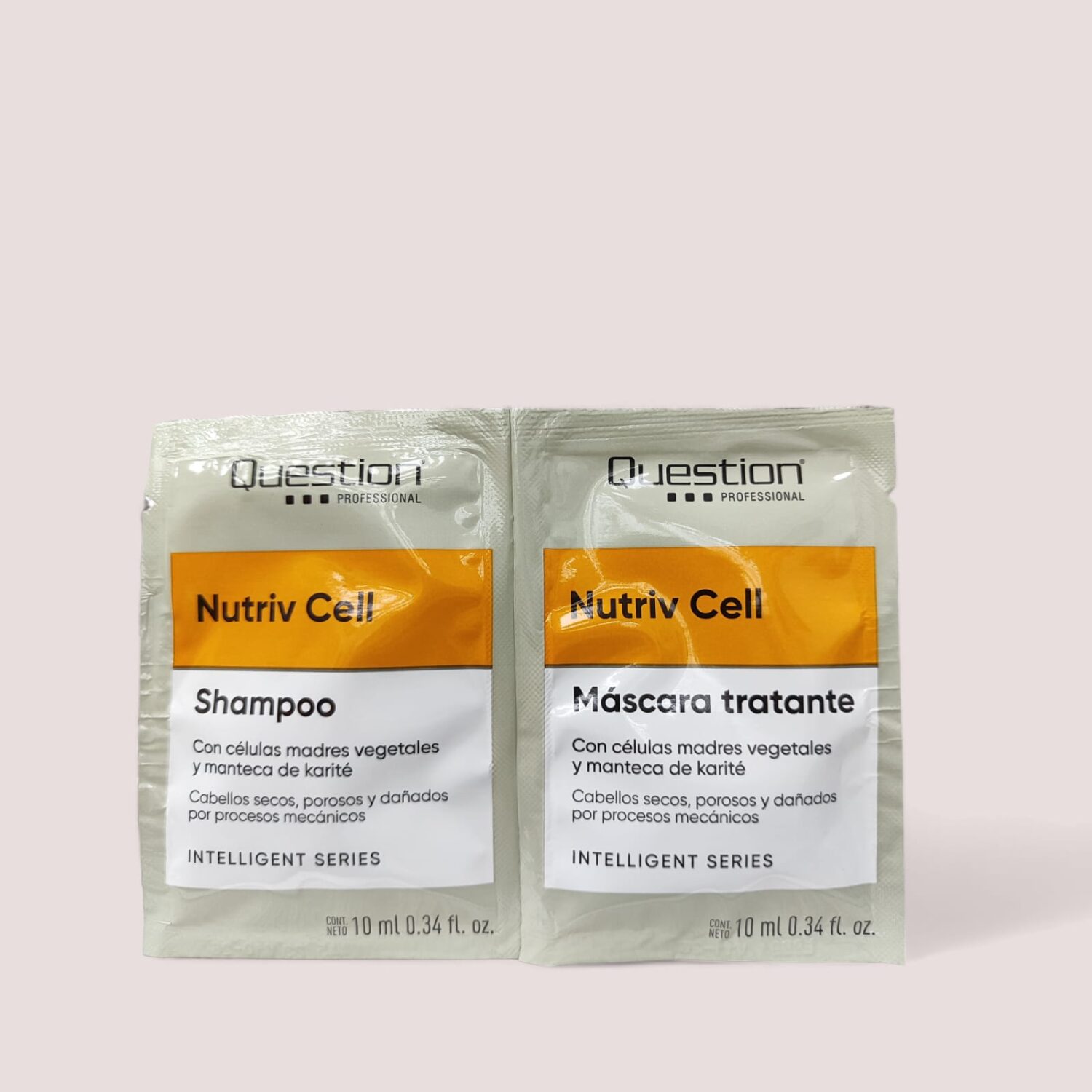 Shampoo+ Mascara Nutriv Cell Sobre- Question