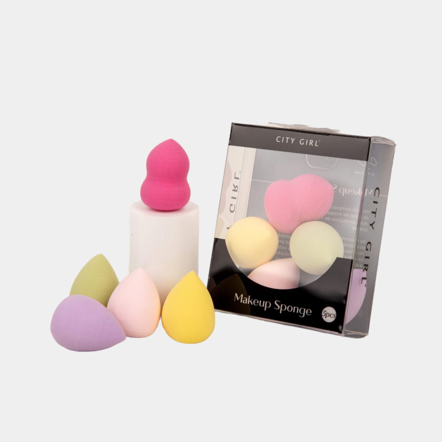 Mini Esponjitas Para Maquillaje x5 Unidades- City Girl