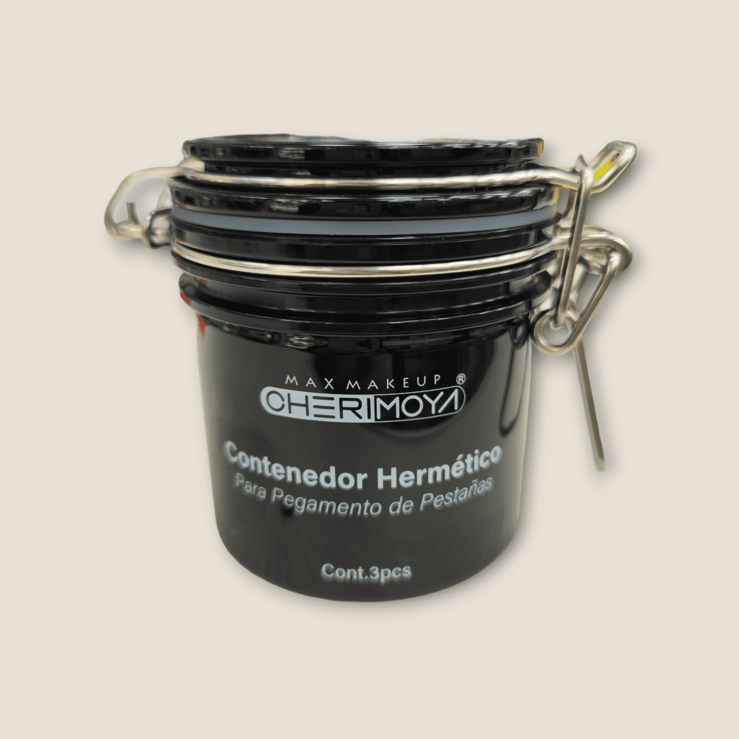 Contenedor  Hermetico para Pegamento de Pestana Cherimoya