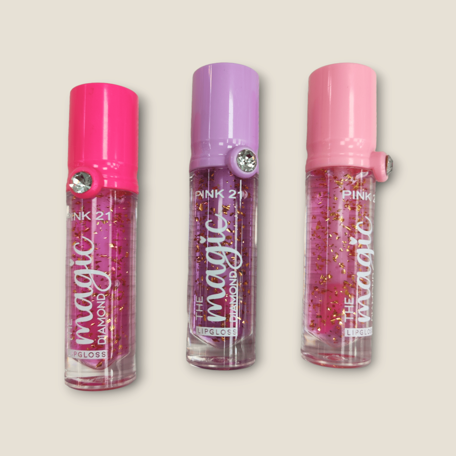 Lipgloss The Magic Diamond- Pink 21