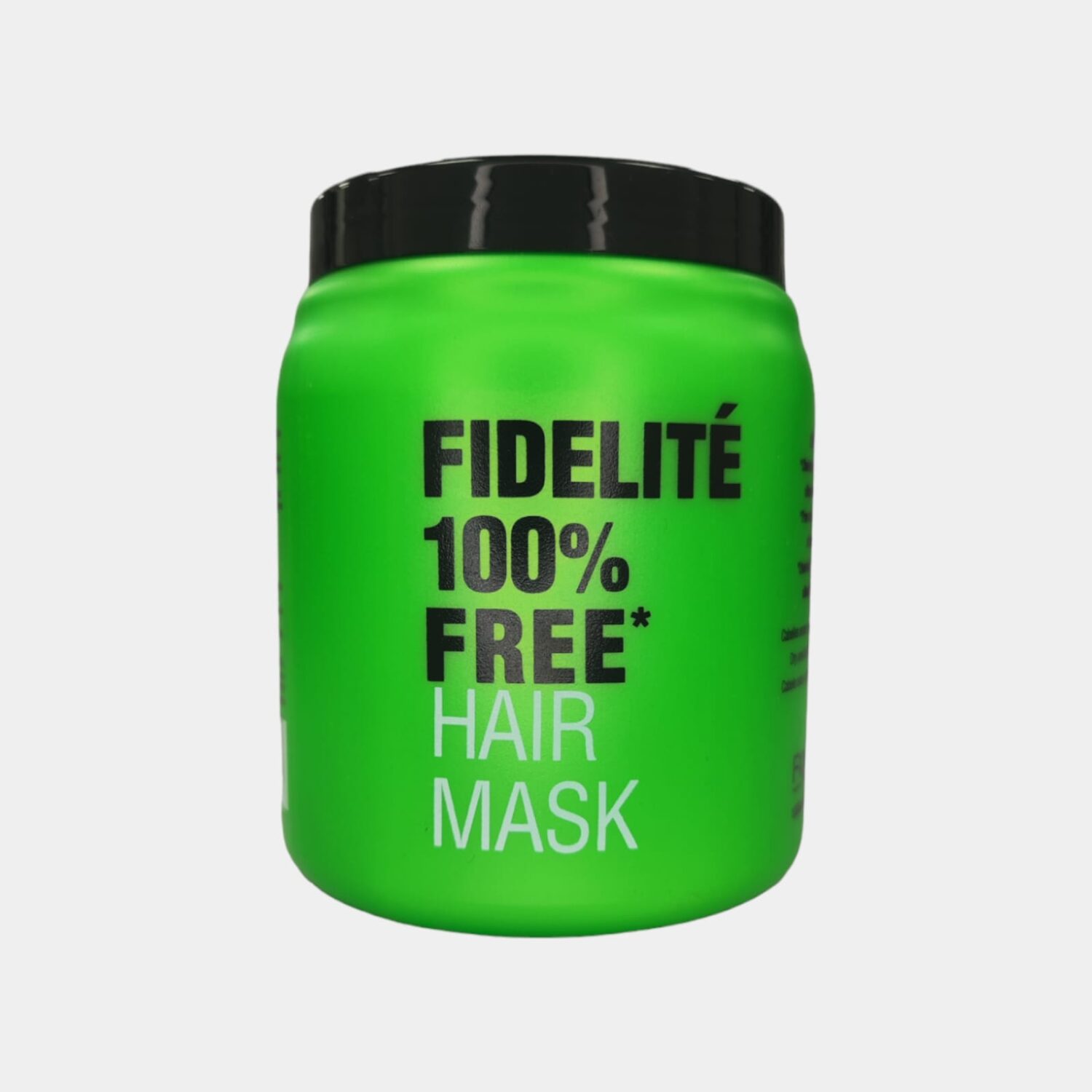 Mascara Capilar 100% FREE Para Cabellos Secos, Castigados Y Teñidos 1000ml- Fidelite