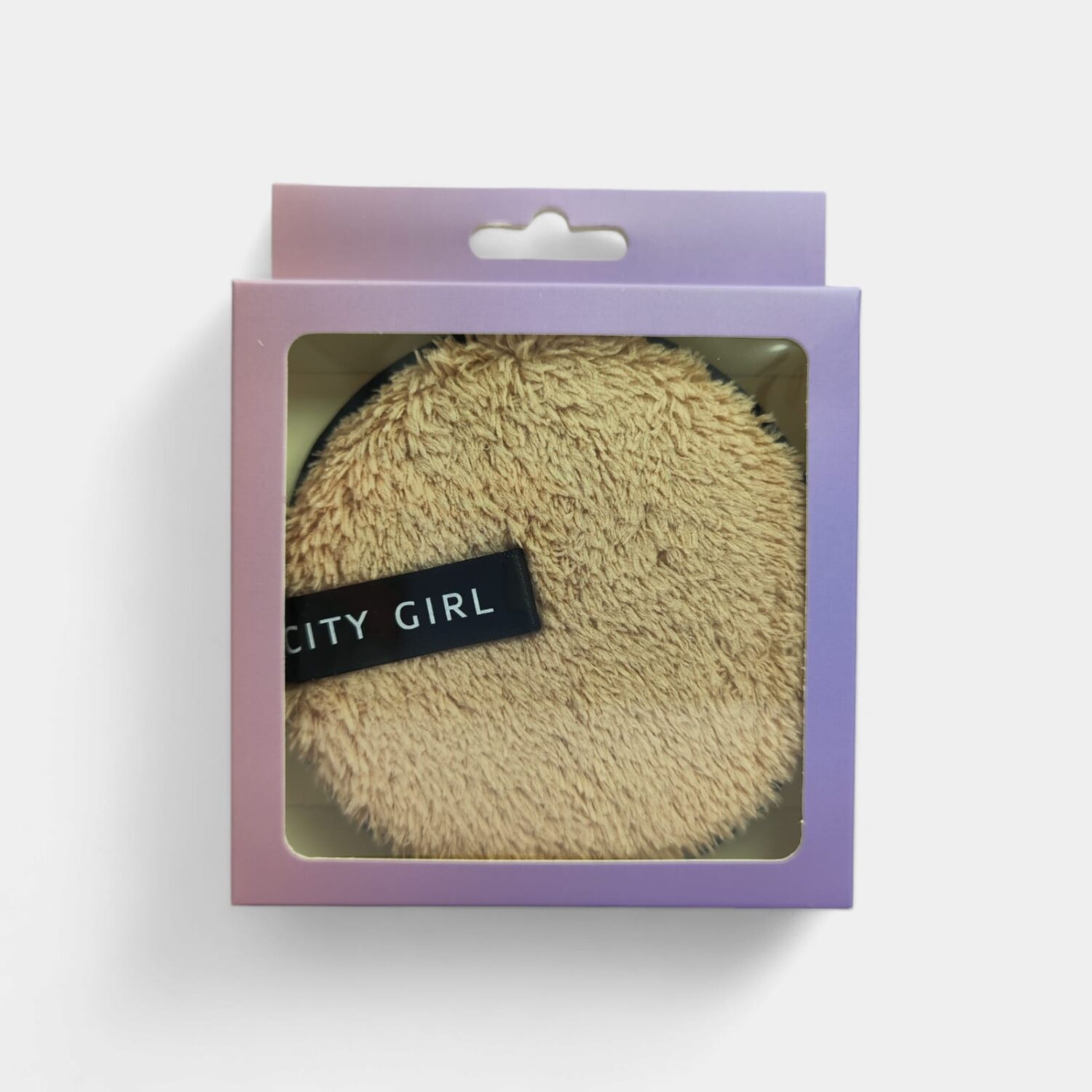 Almohadilla Para Limpieza Facial Redonda- City Girl