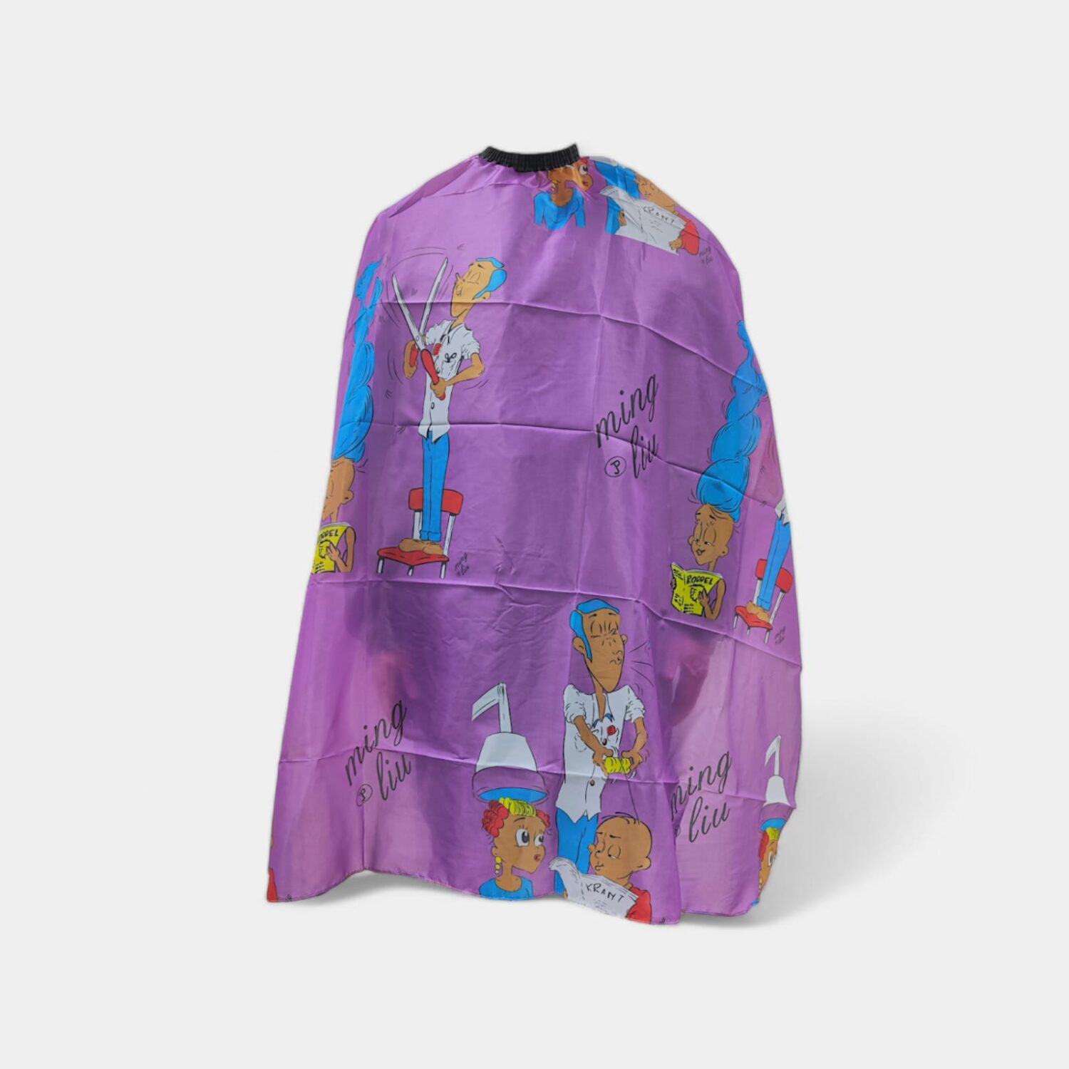 Capa Para Corte Violeta Con Dibujo- Zatys