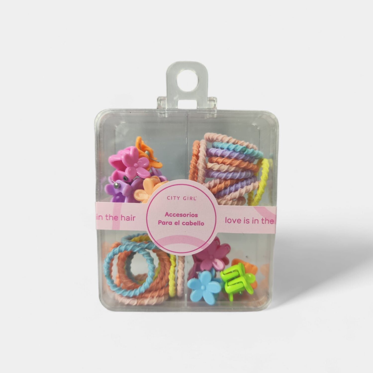 Pack De Colitas Y Hebillas- City Girl