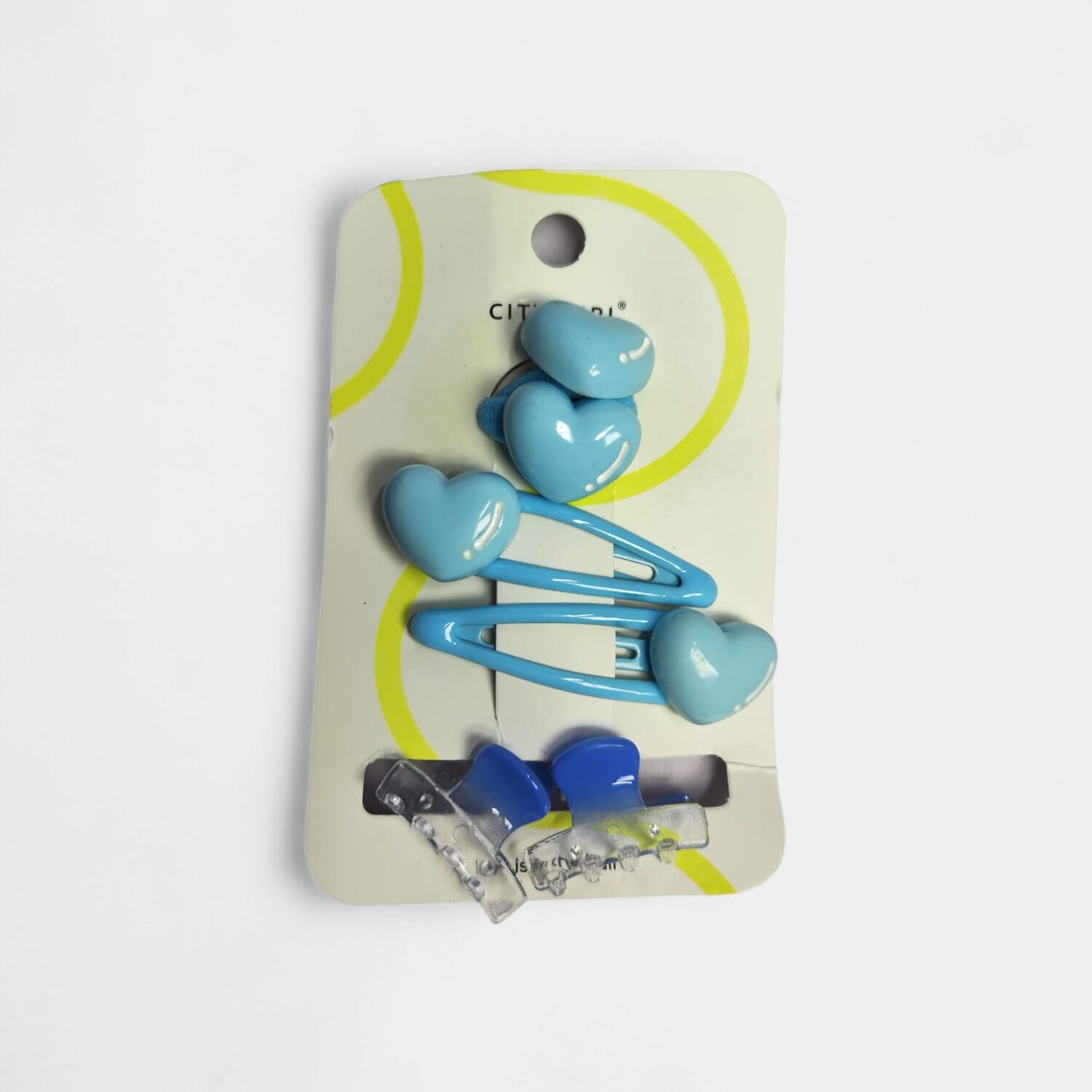 Hebillas Clip Y Ganchitos Con Corazon- City Girl