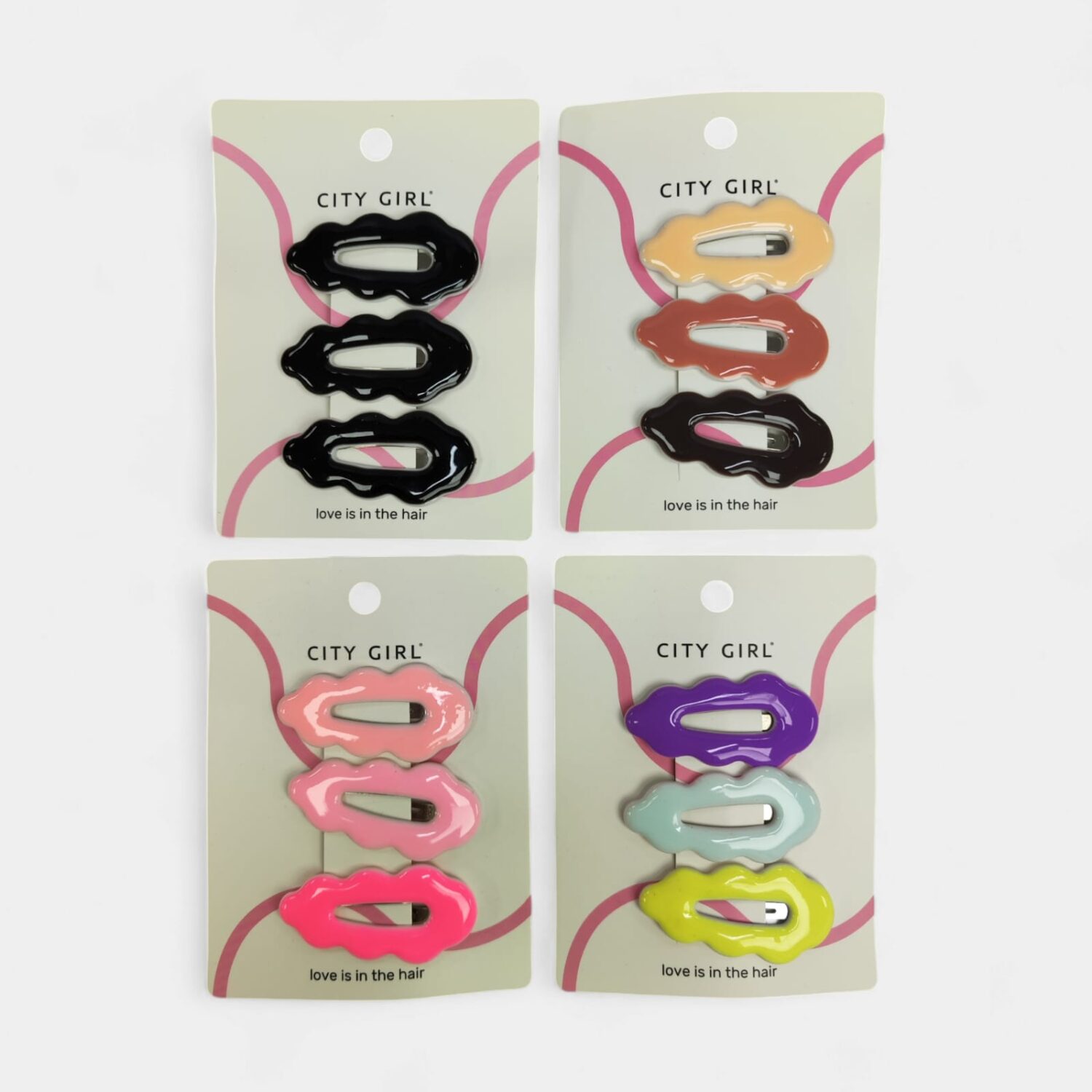 Hebillas 3pcs - CITY GIRL