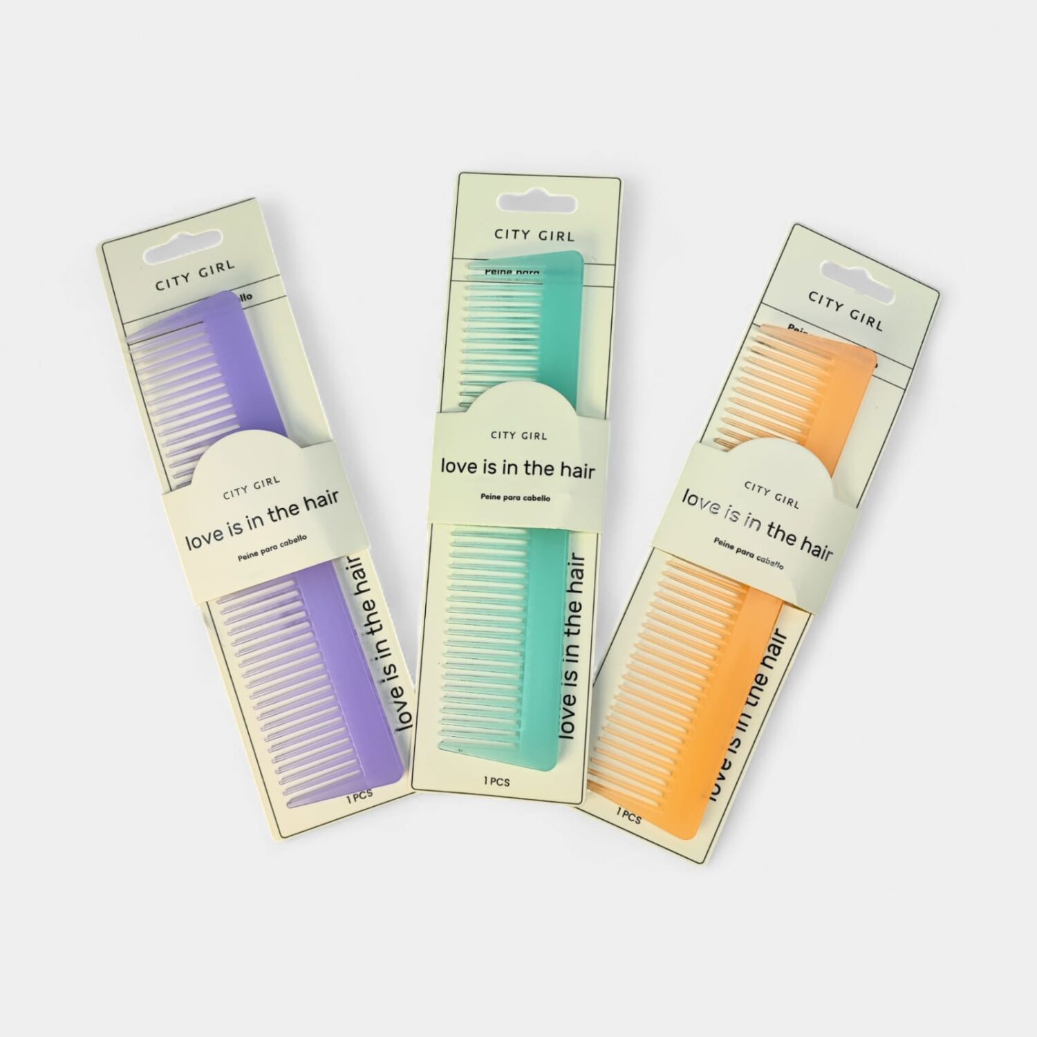Peine Para Desenredar Varios Colores- City Girl