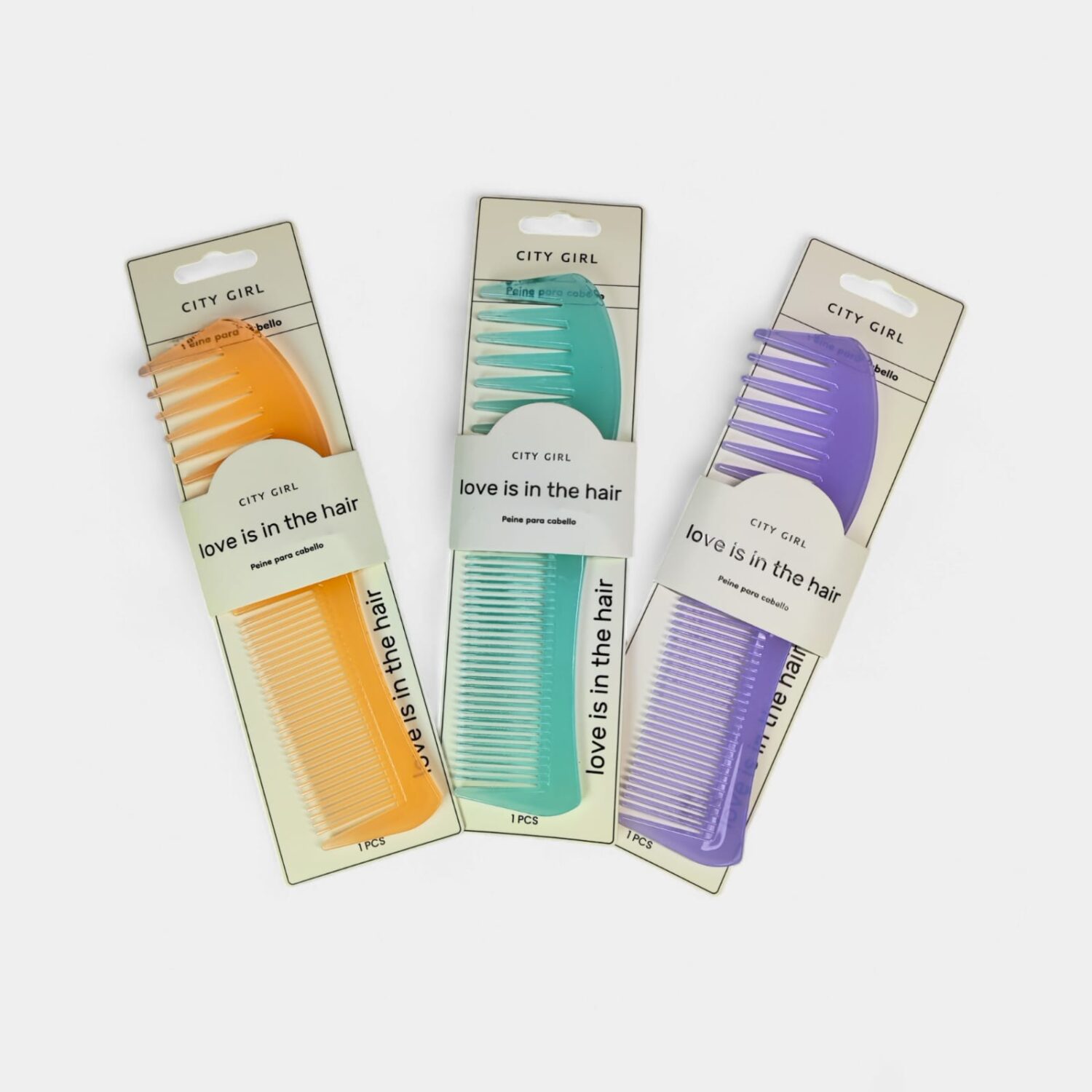 Peine 2 EN 1 Varios Colores- City Girl