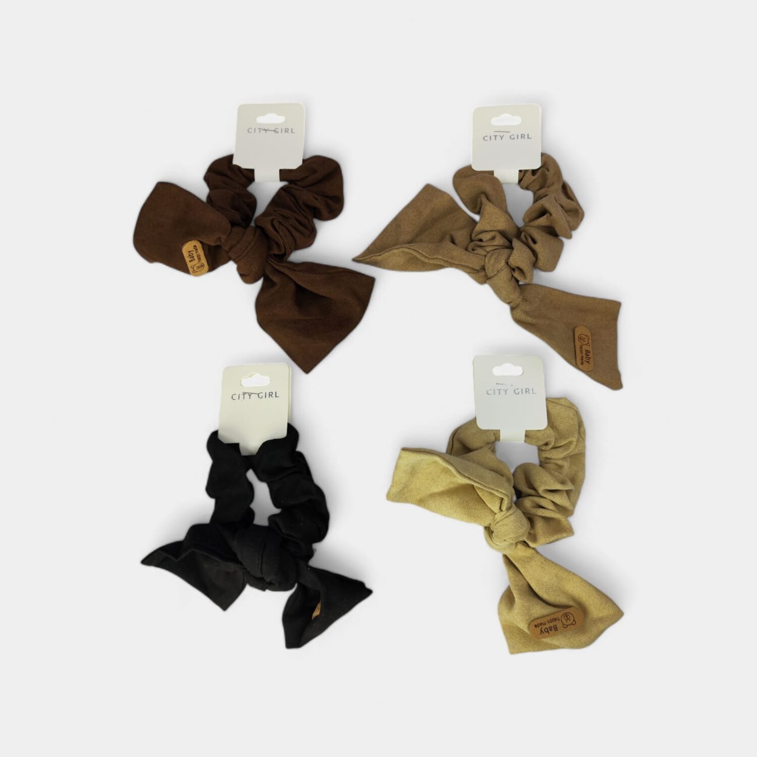 Colita Scrunchies Con Lazo- City Girl