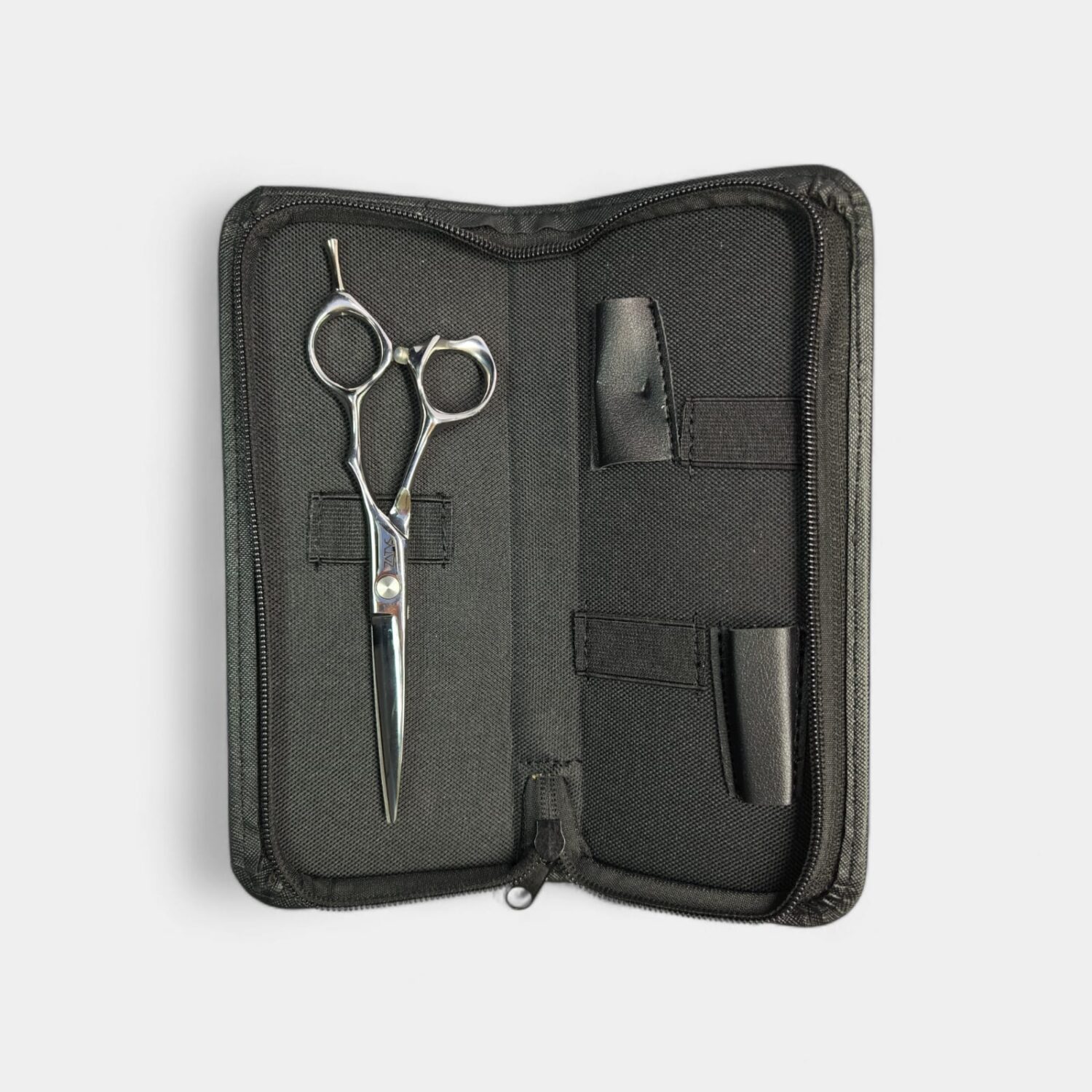 Tijera De Corte Plateada 6 Pulgadas Con Estuche- Zatys