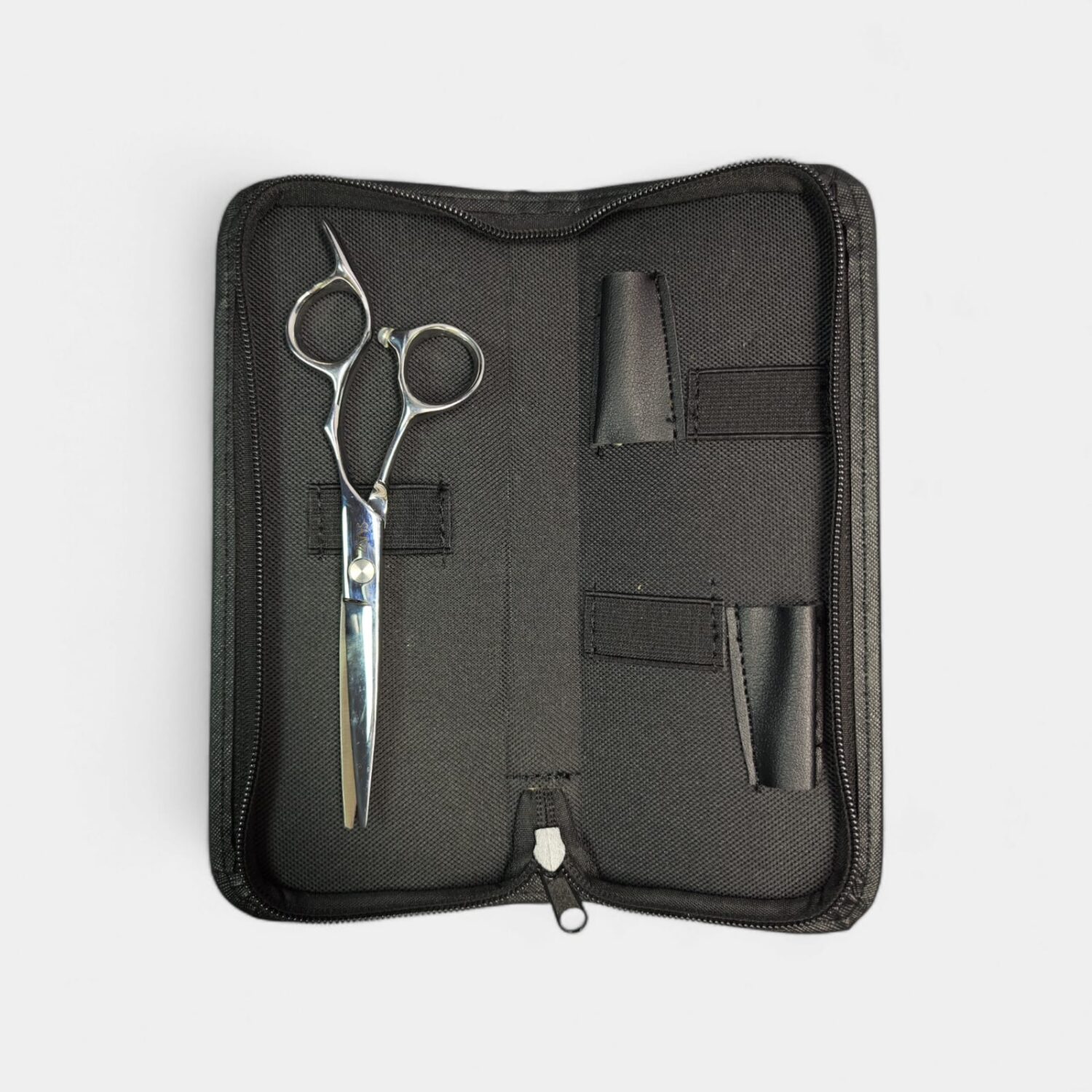 Tijera De Corte Plateada 6 Pulgadas Con Estuche- Zatys