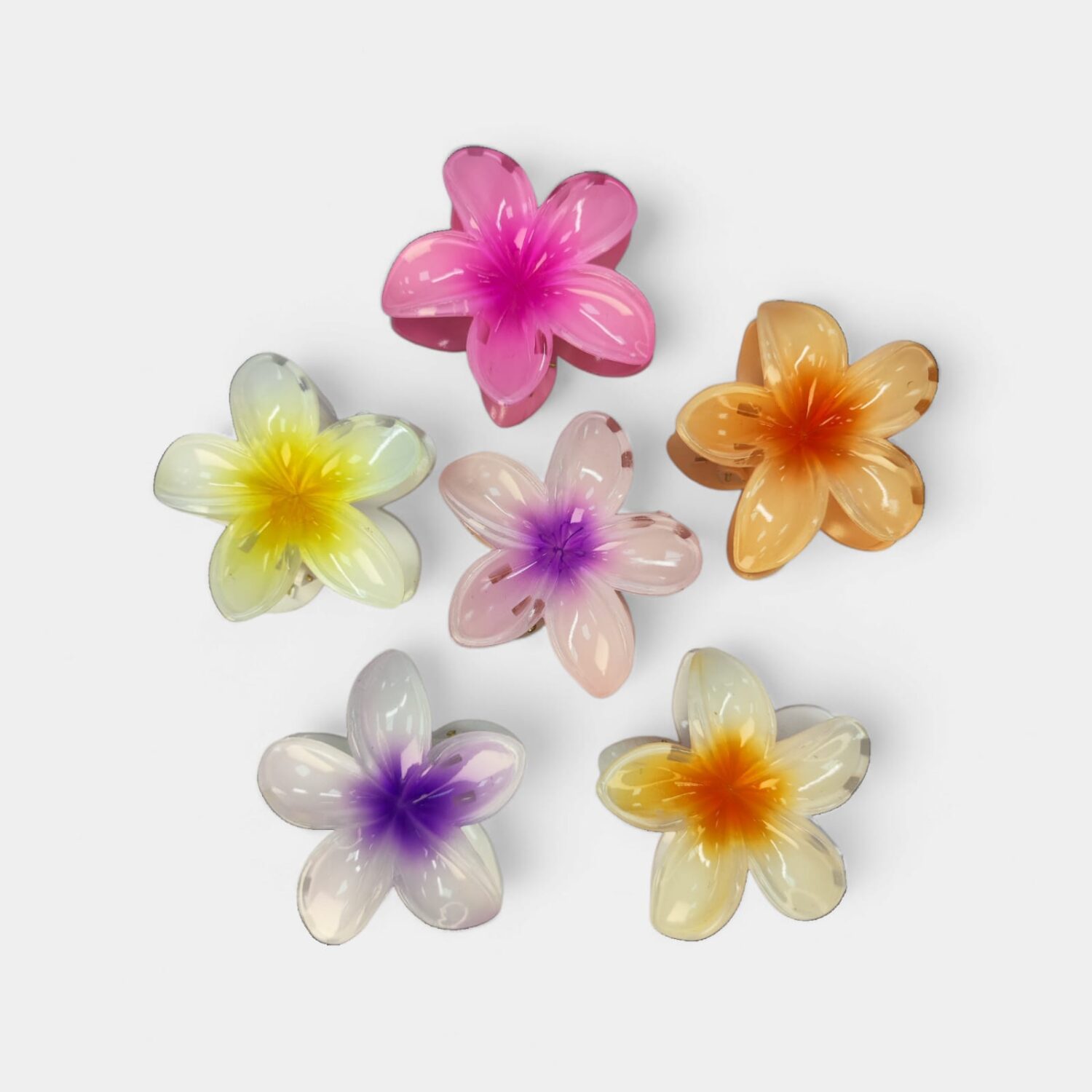 Broche Flor Para Cabello Varios Colores- City Girl