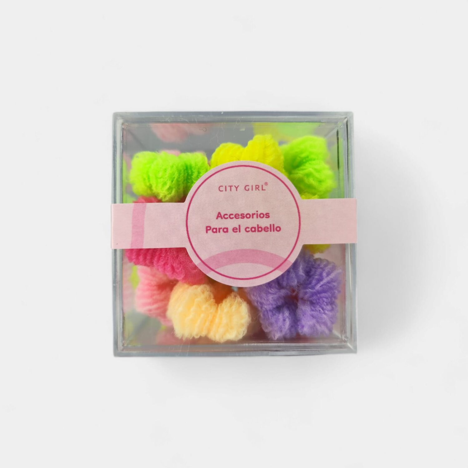 Cajita Acrilica Con Colitas- City Girl