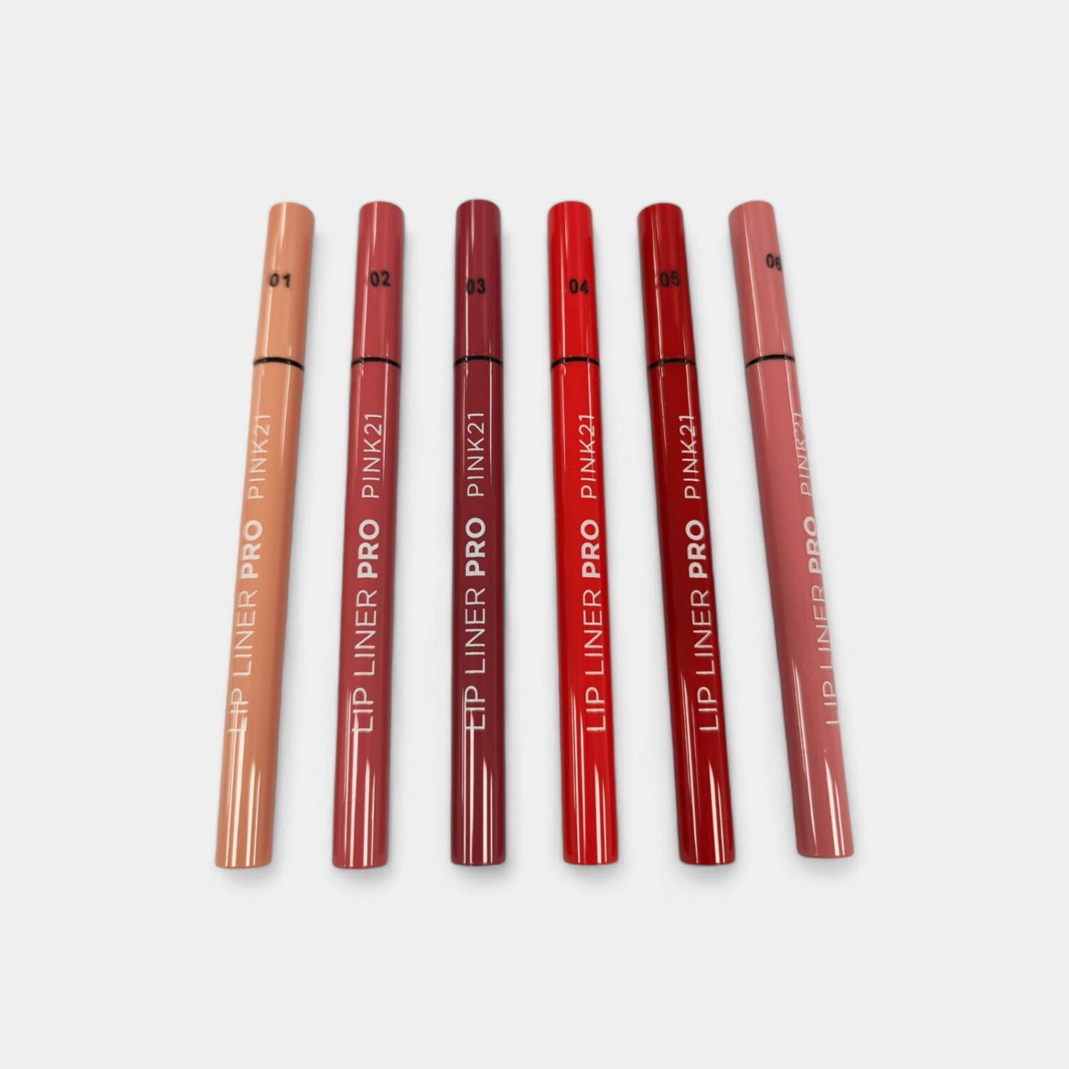 Delineador De Labios En Fibra Seis Colores- Pink 21