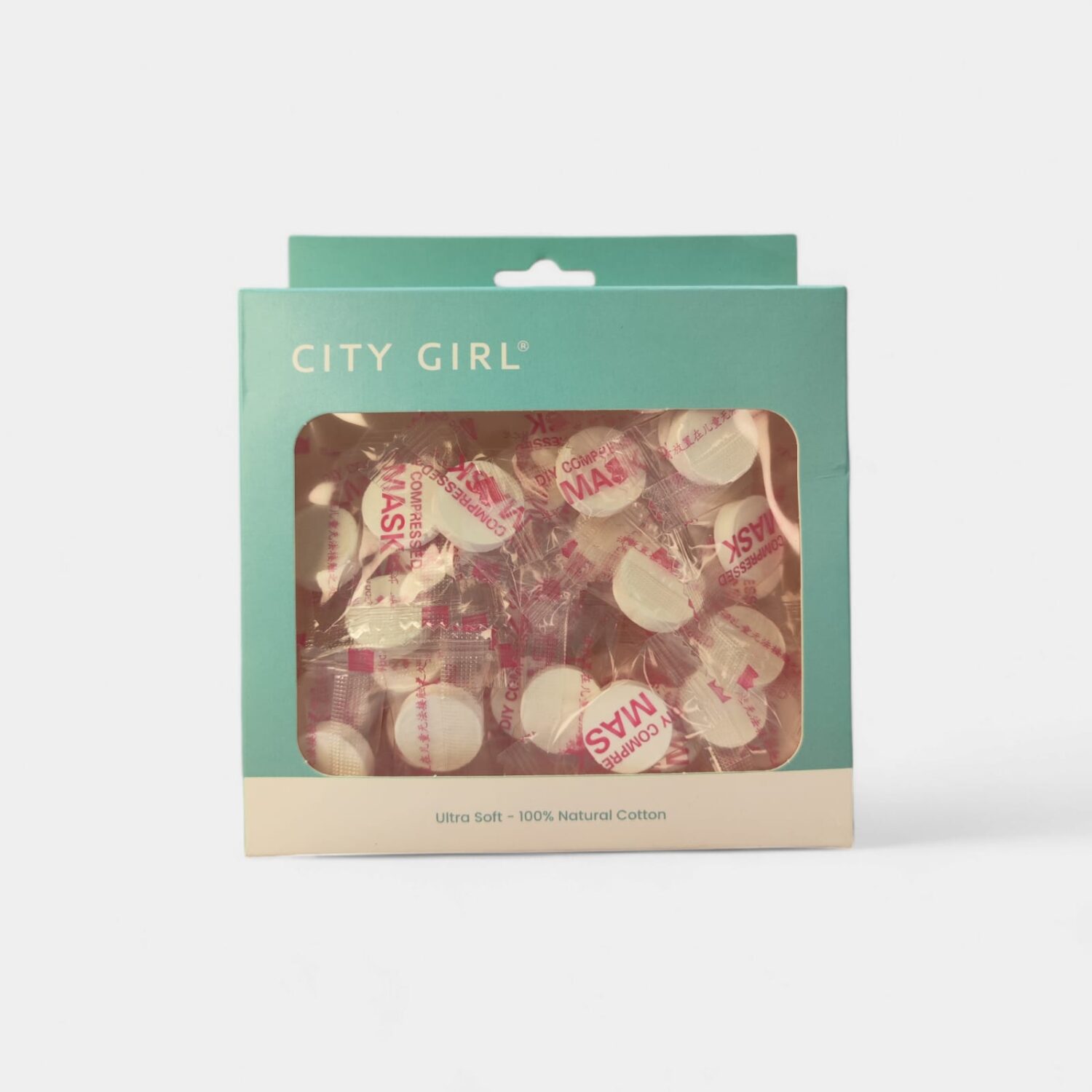 Mascarilla Comprimida x50 Unidades- City Girl