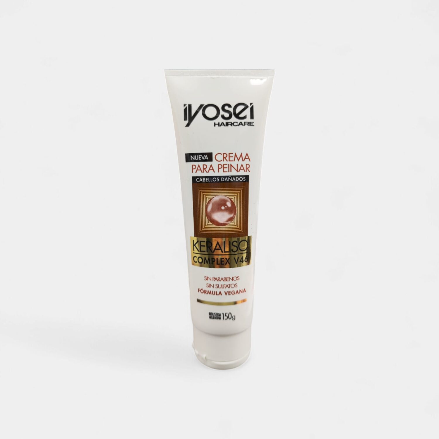 Crema Para Peinar Keraliso Complex Cabellos Dañados 150ml- Iyosei