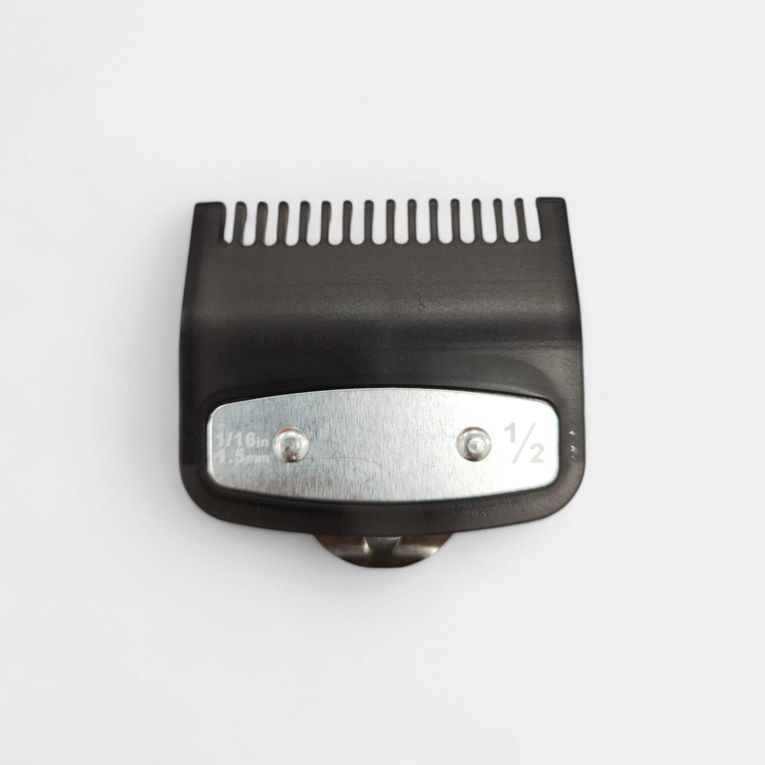 Peine Guia Individual 1/2 Negro Y Transparente- Zatys