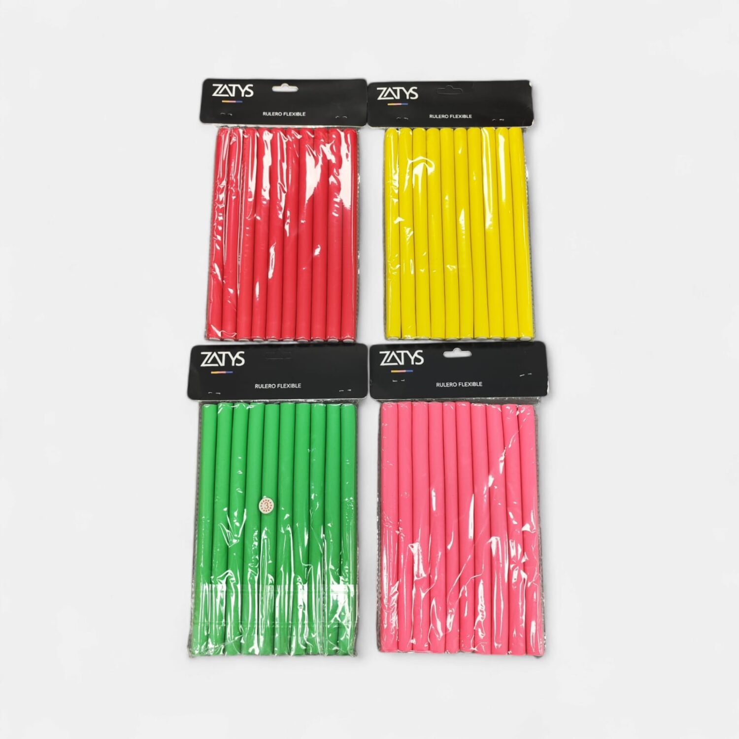 Rulero Flexible N*3 Varios Colores- Zatys