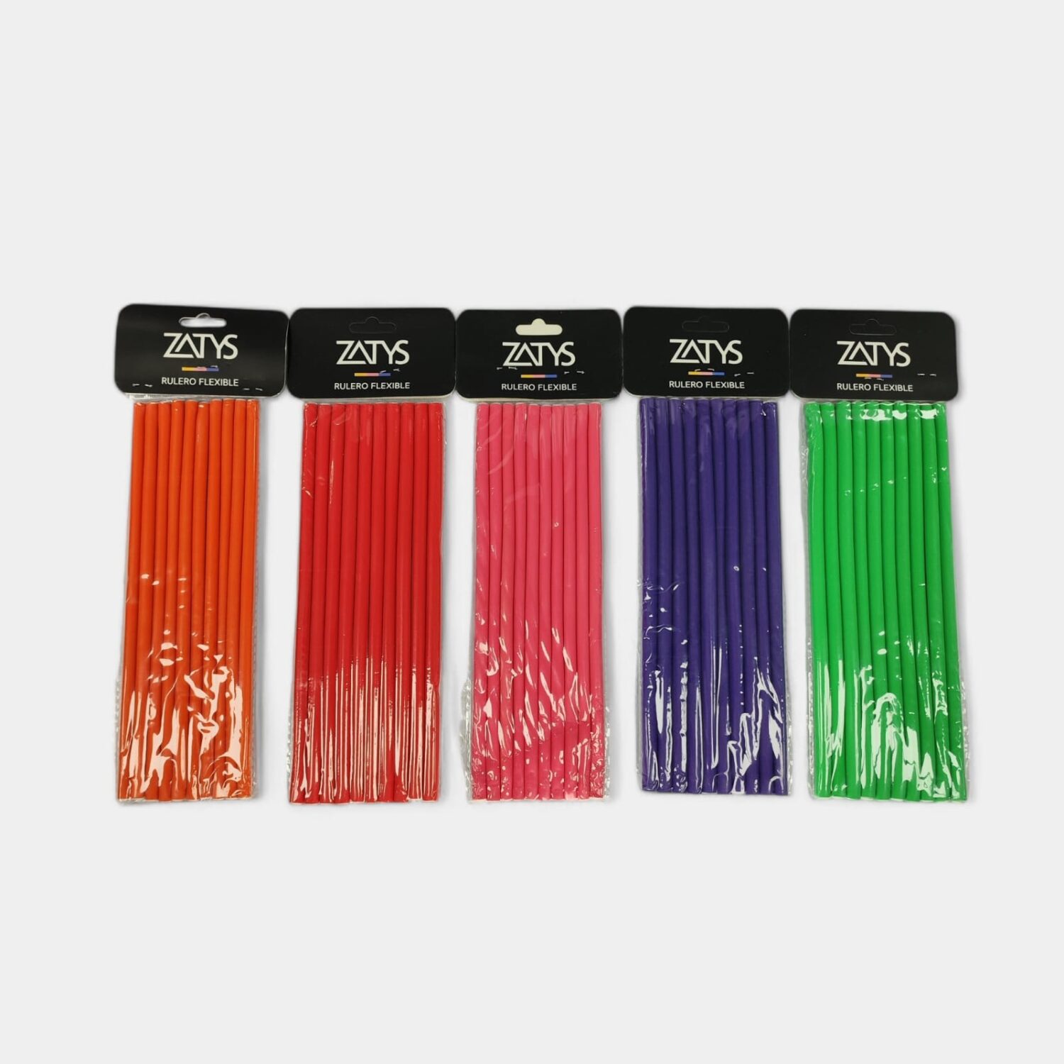 Rulero Flexible N*7 Varios Colores- Zatys