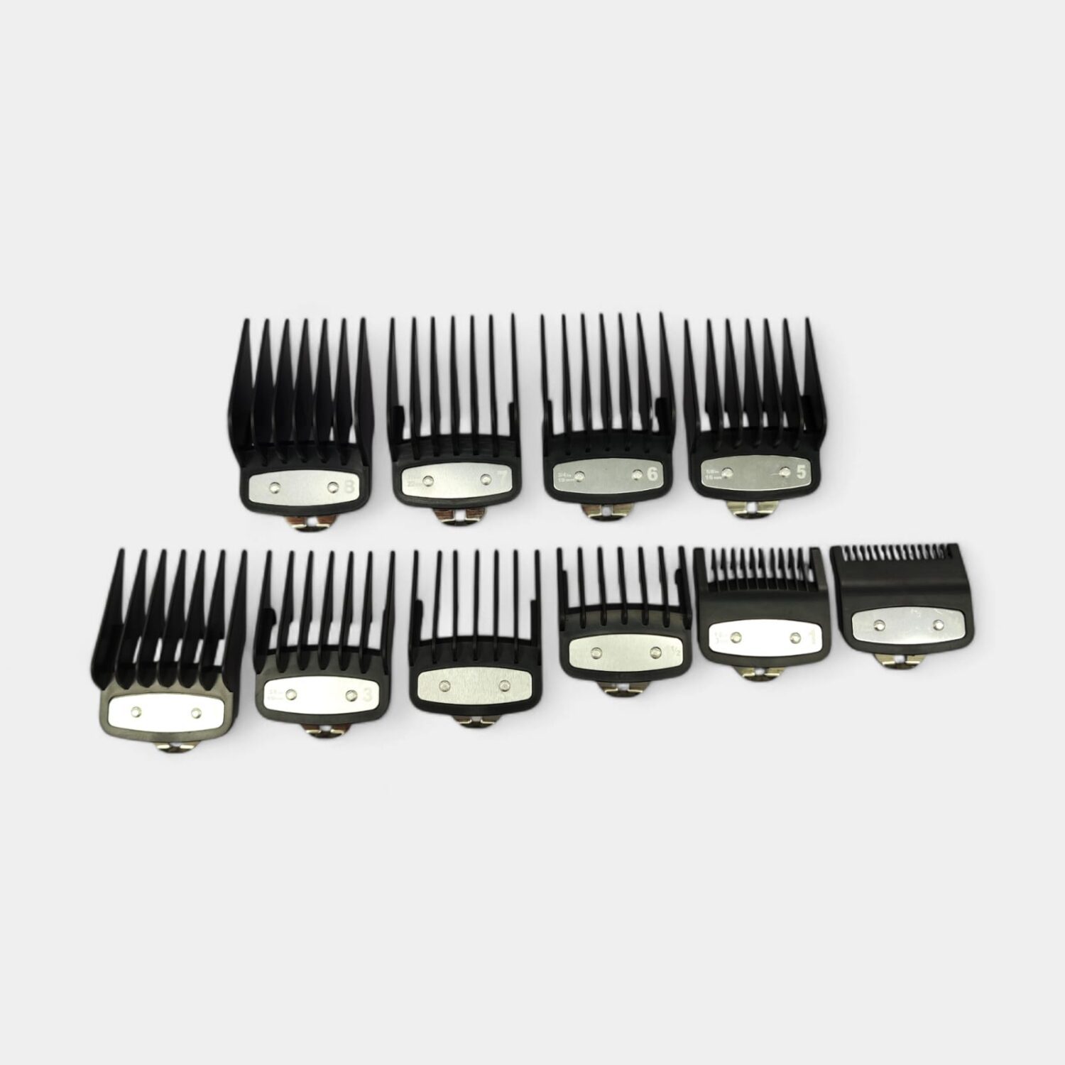 Set De 10 Peines Guias En Cajita De Acrilico- Zatys