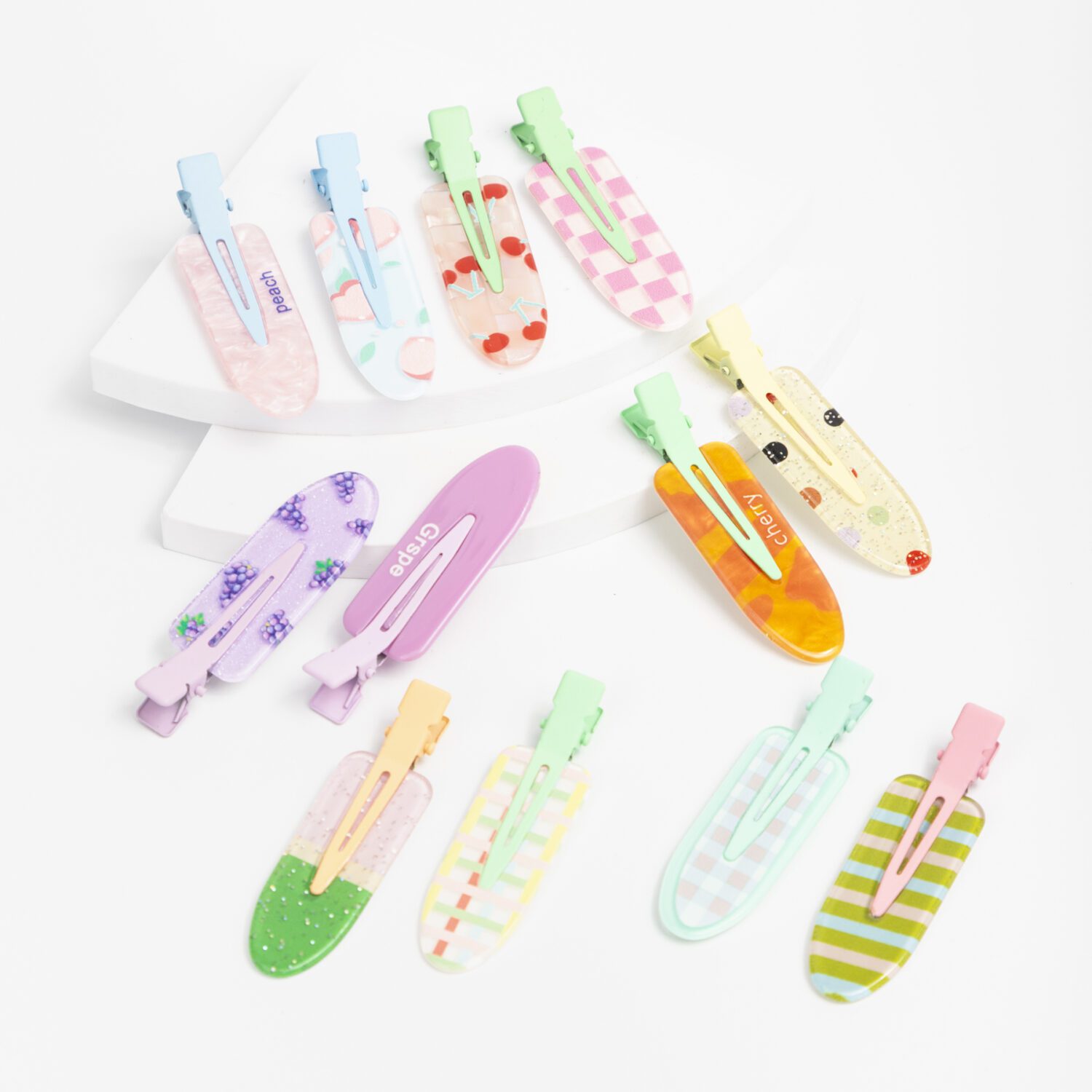 Hebillas Clip Coloridas x2pcs- City Girl