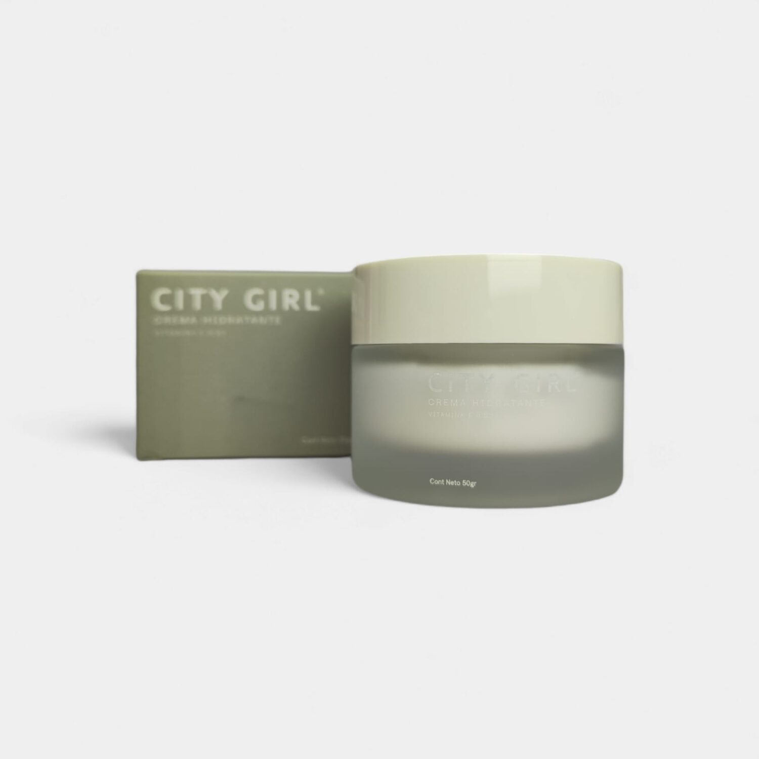 Crema Hidratante Niacinamida al 0.5% Con Vitamina E 50gr- City Girl