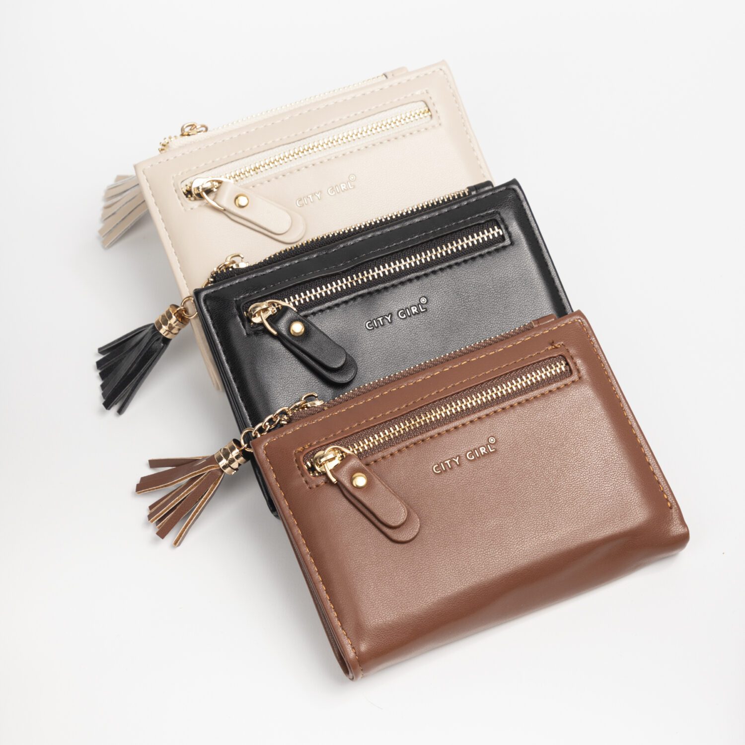 Billetera Tarjetero Tres Colores- City Girl