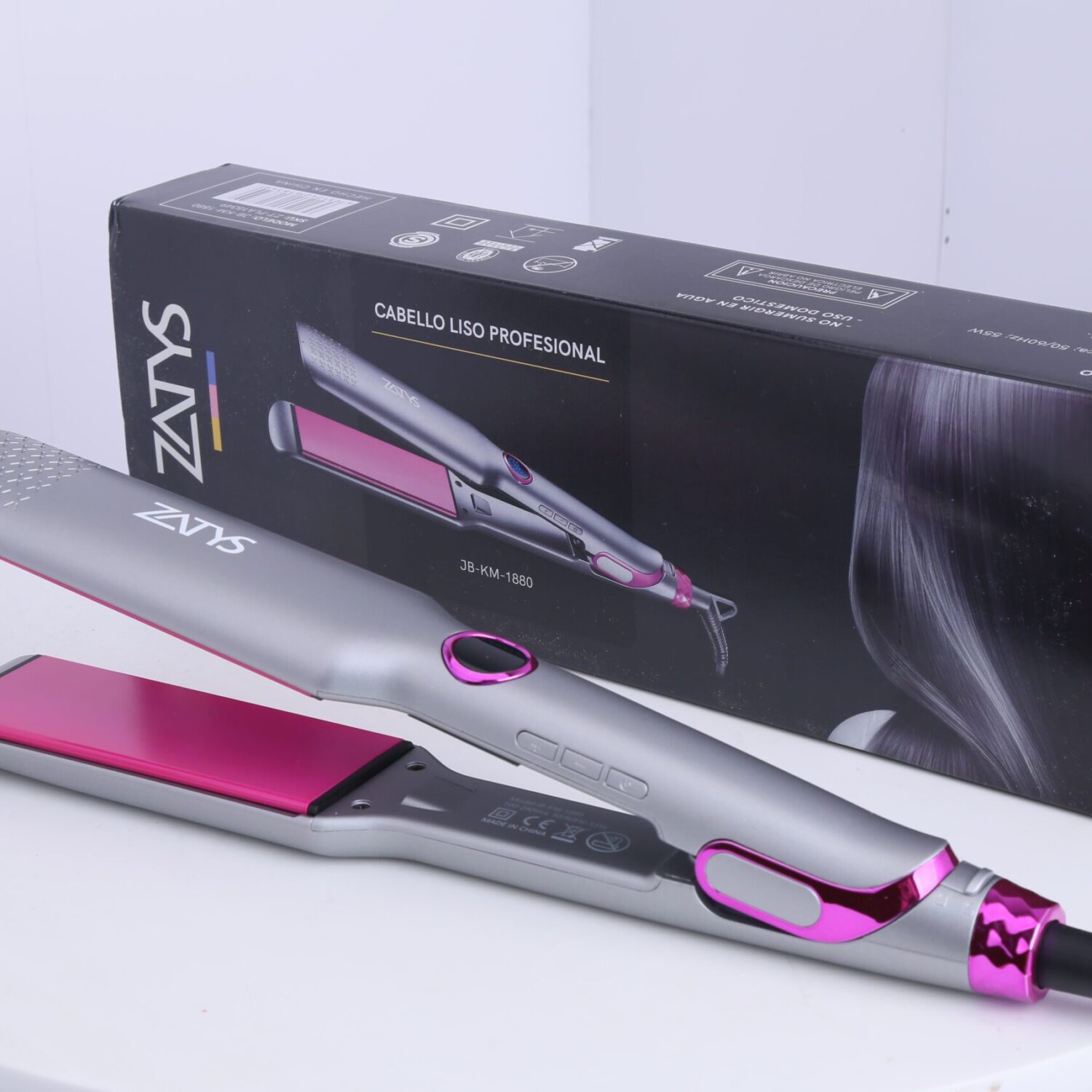 Plancha Para Cabello Ceramic Silk 55W- Zatys